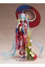 Vocaloid Hatsune Miku Flower Kimono 1/8 Scale Figure (Used)