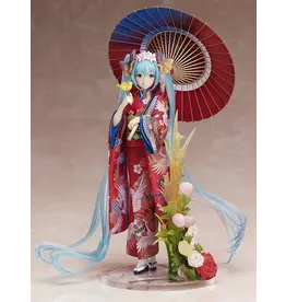 Vocaloid Hatsune Miku Flower Kimono 1/8 Scale Figure (Used)