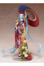 Vocaloid Hatsune Miku Flower Kimono 1/8 Scale Figure (Used)