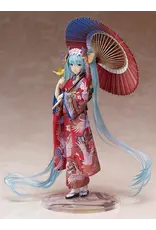 Vocaloid Hatsune Miku Flower Kimono 1/8 Scale Figure (Used)