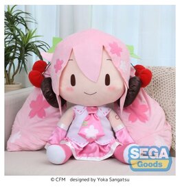Vocaloid  Sakura Miku fuwa petit Dodeka Jumbo Plush *Pre-order*