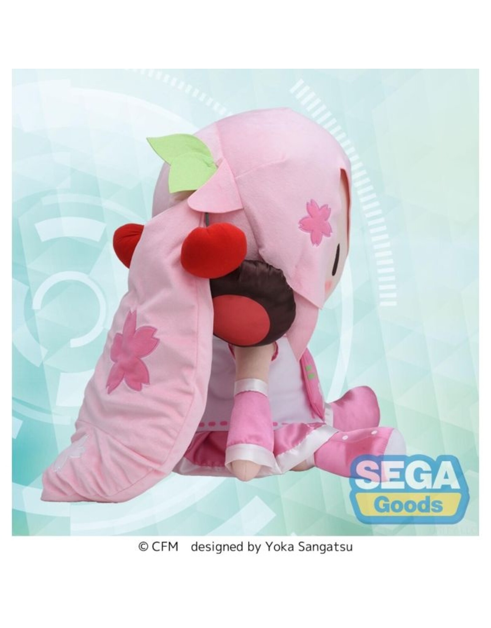 Vocaloid  Sakura Miku fuwa petit Dodeka Jumbo Plush *Pre-order*