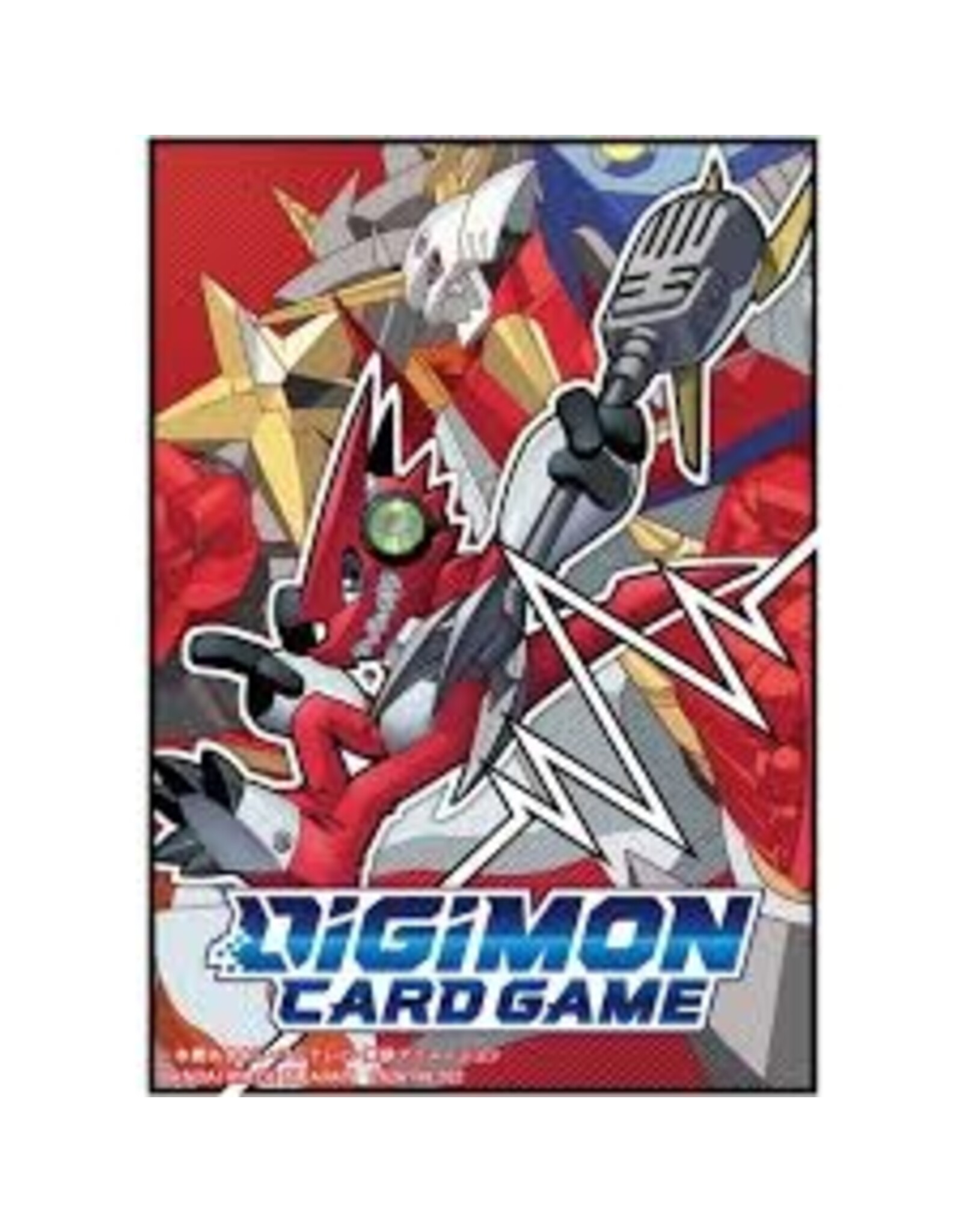 Digimon:  Shoutmon & Omega Shoutmon Sleeves 60ct