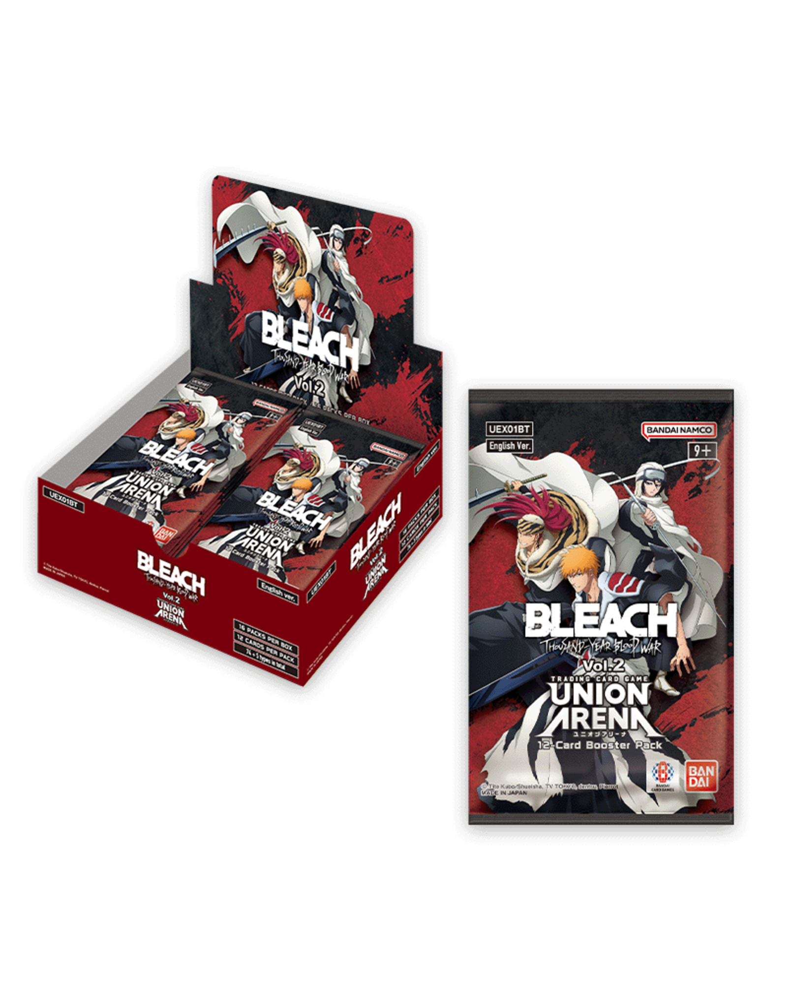 Union Arena Booster (UEX01BT)- Bleach vol. 2 Booster Box