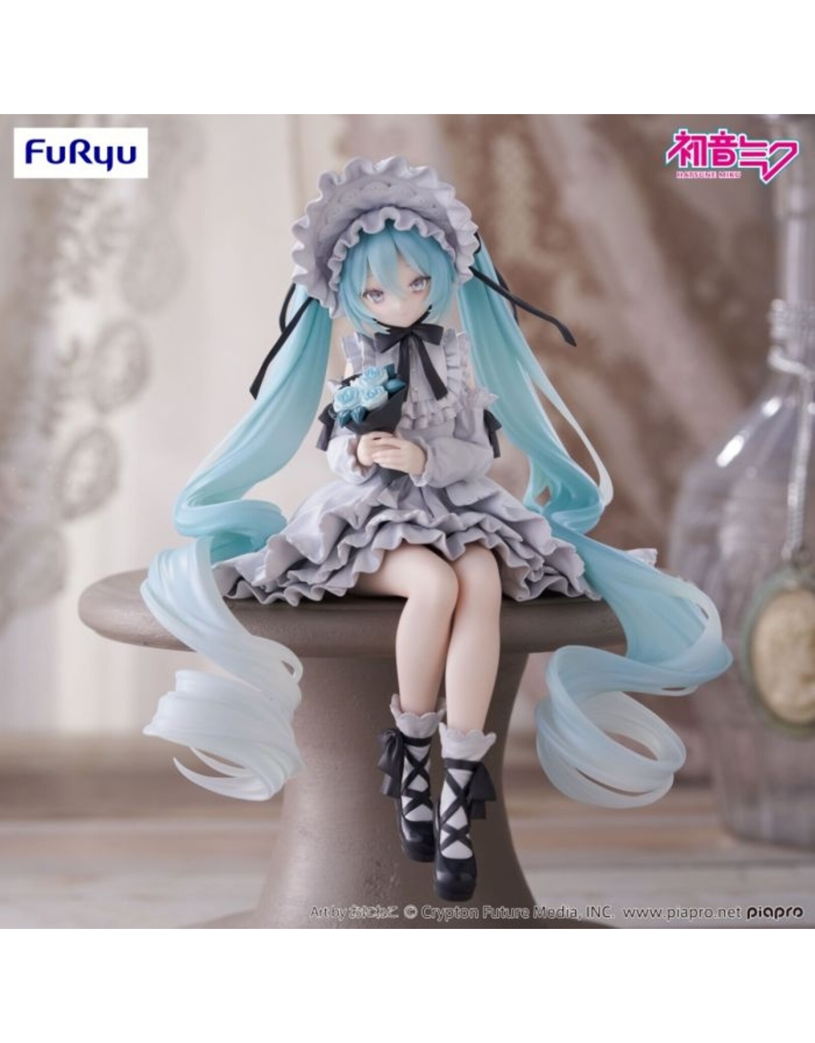 Hatsune Miku Vintage Doll Style Noodle Stopper Figure *Pre-order*