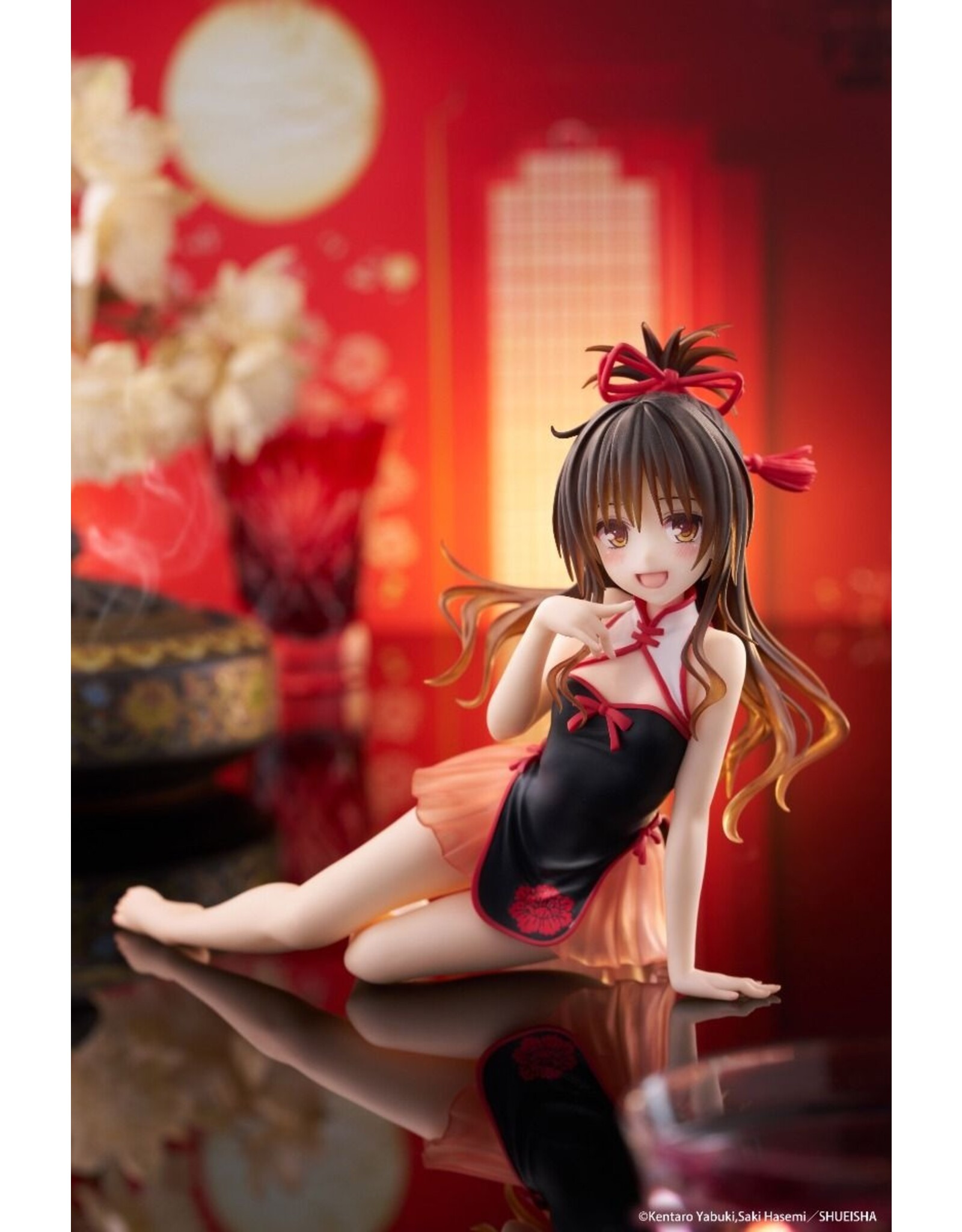 Mikan Yuki Chinese Dress Ver. Desktop Cute Figure *Pre-order*