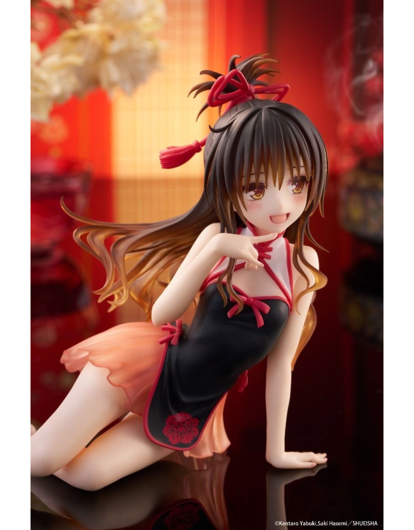 Mikan Yuki Chinese Dress Ver. Desktop Cute Figure *Pre-order*