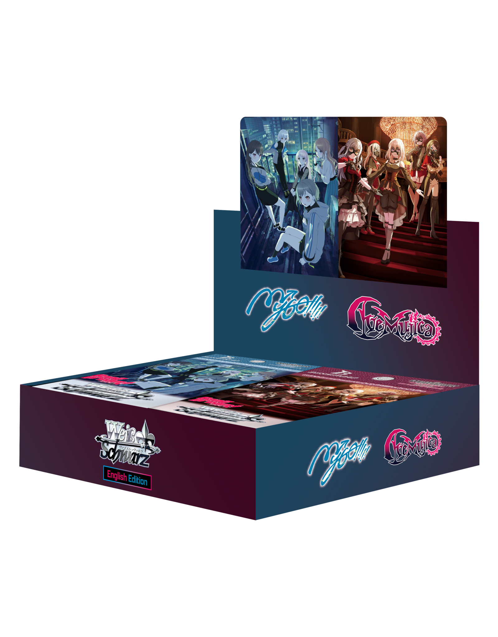 Weiss Schwarz Bang Dream MyGo!! x Ave Mujica Booster Box EN.