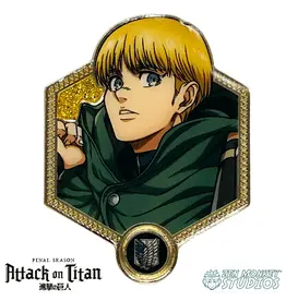 Zen Monkey Studios Attack On Titan Gold Pin- Armin