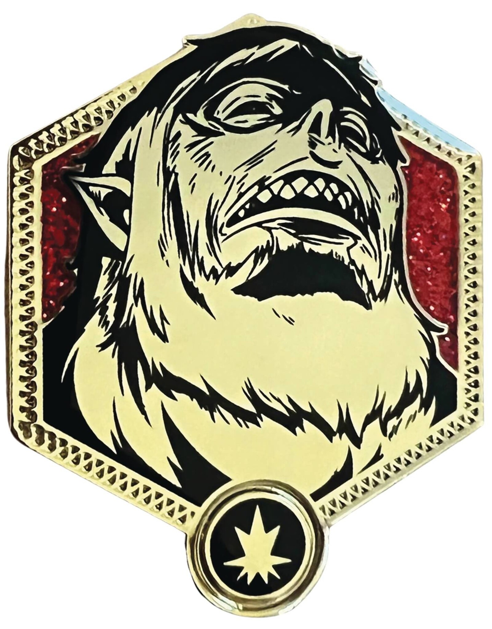 Zen Monkey Studios Attack On Titan Gold Pin- Beast Titan