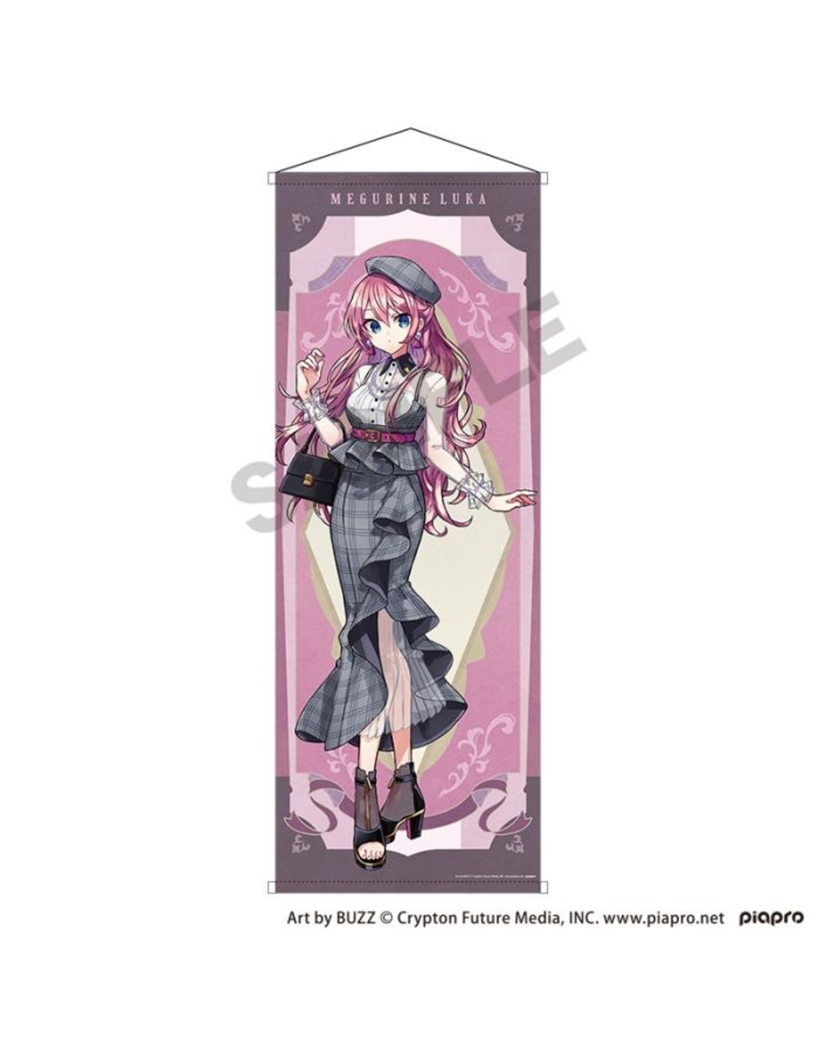 Japanese Import Life-size Tapestry Megurine Luka Retro ☆ Kobe 2025 *Pre-order* *DEPOSIT ONLY*