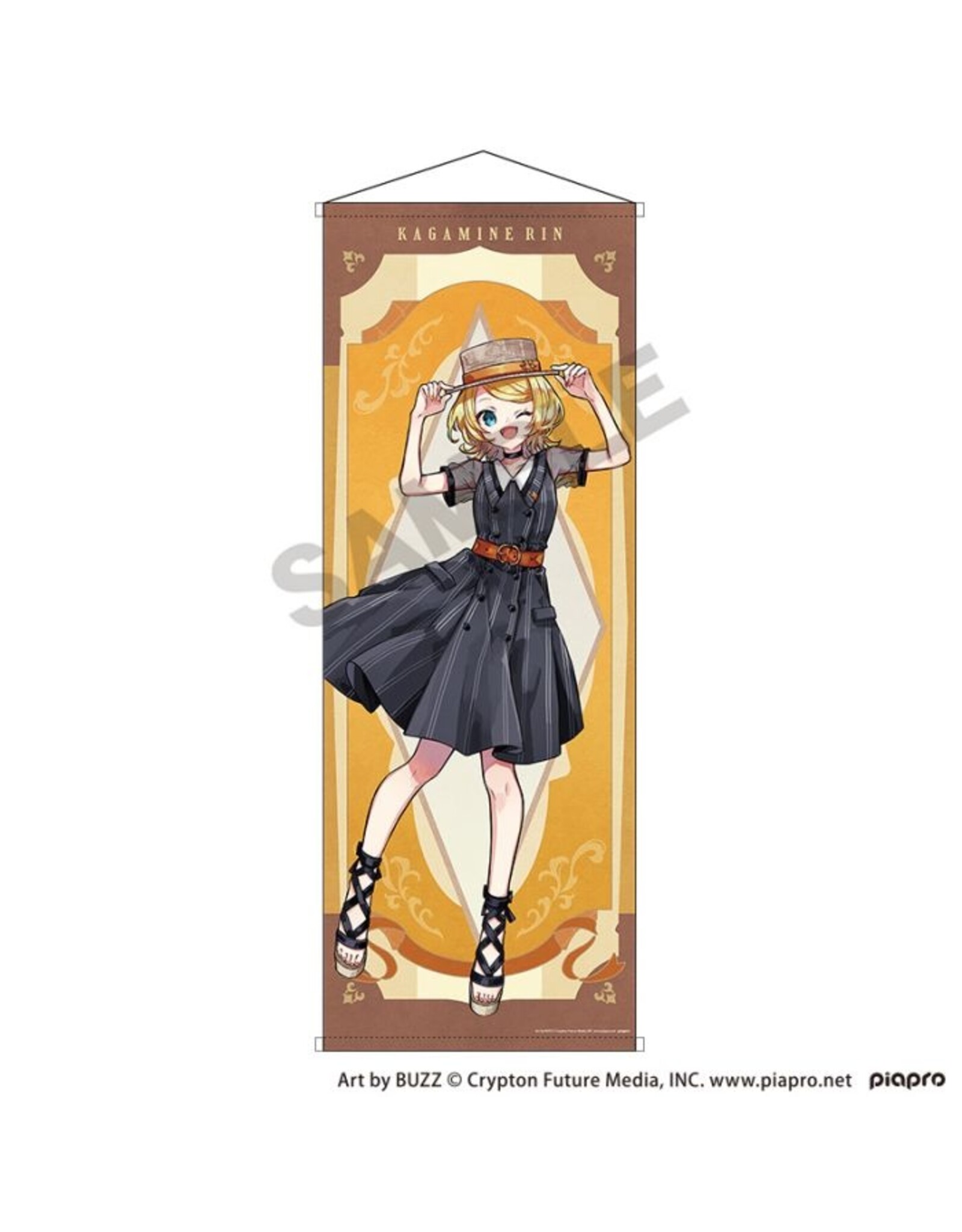 Japanese Import Life-size Tapestry Kagamine Rin Retro ☆ Kobe 2025 *Pre-order* *DEPOSIT ONLY*