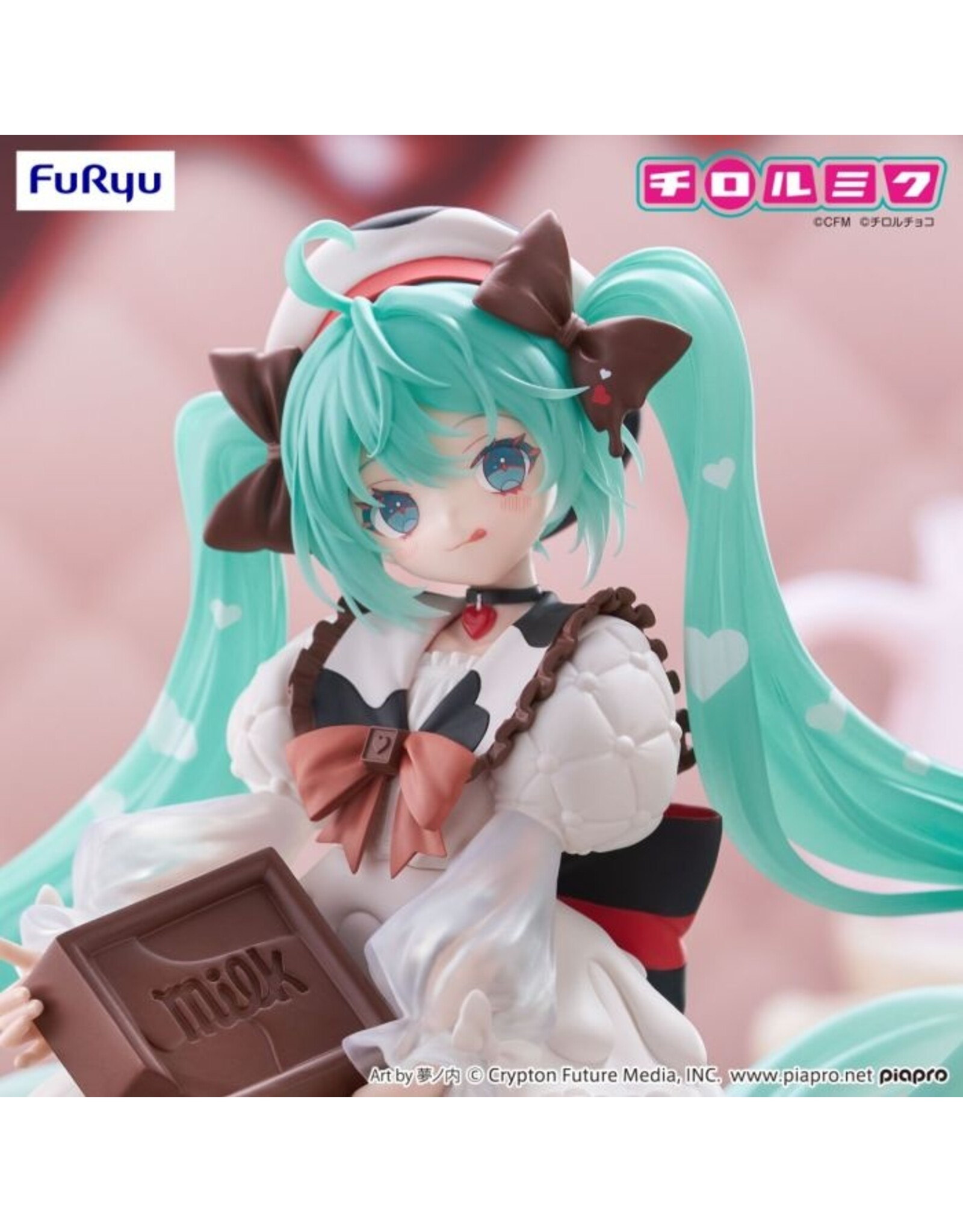Hatsune Miku×TIROL CHOCO Milk Ver. Trio-Try-iT Figure *Pre-order*