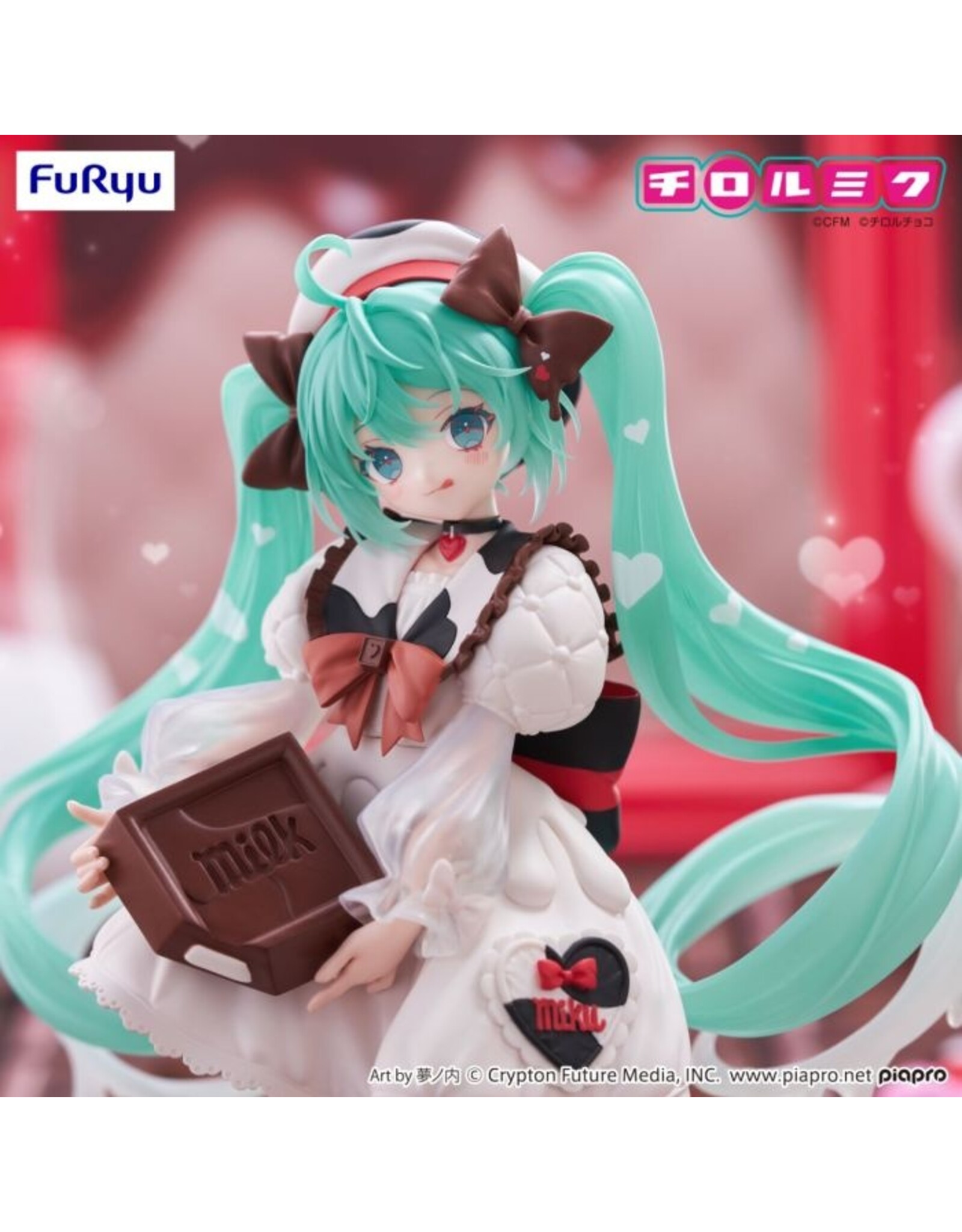 Hatsune Miku×TIROL CHOCO Milk Ver. Trio-Try-iT Figure *Pre-order*