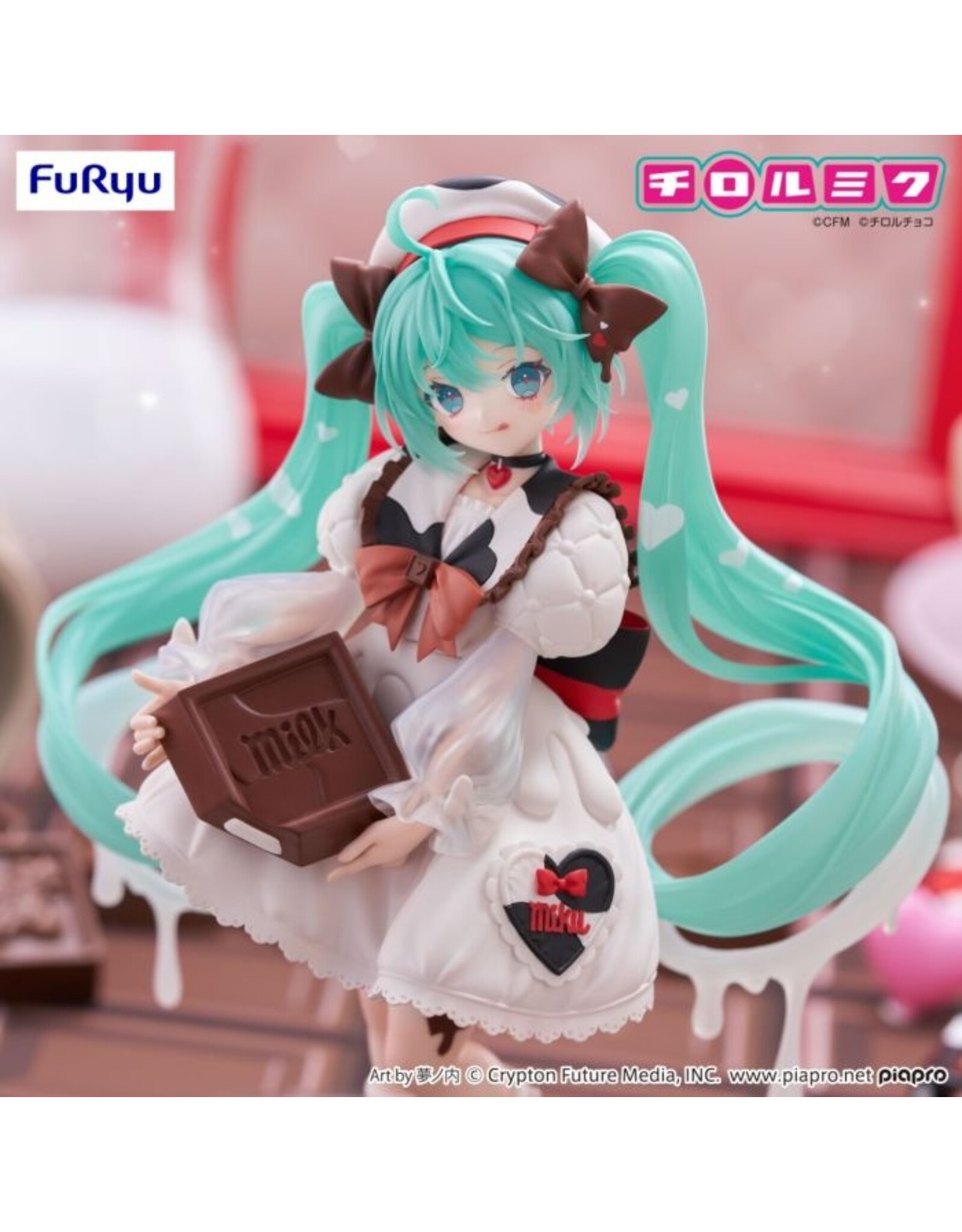 Hatsune Miku×TIROL CHOCO Milk Ver. Trio-Try-iT Figure *Pre-order*