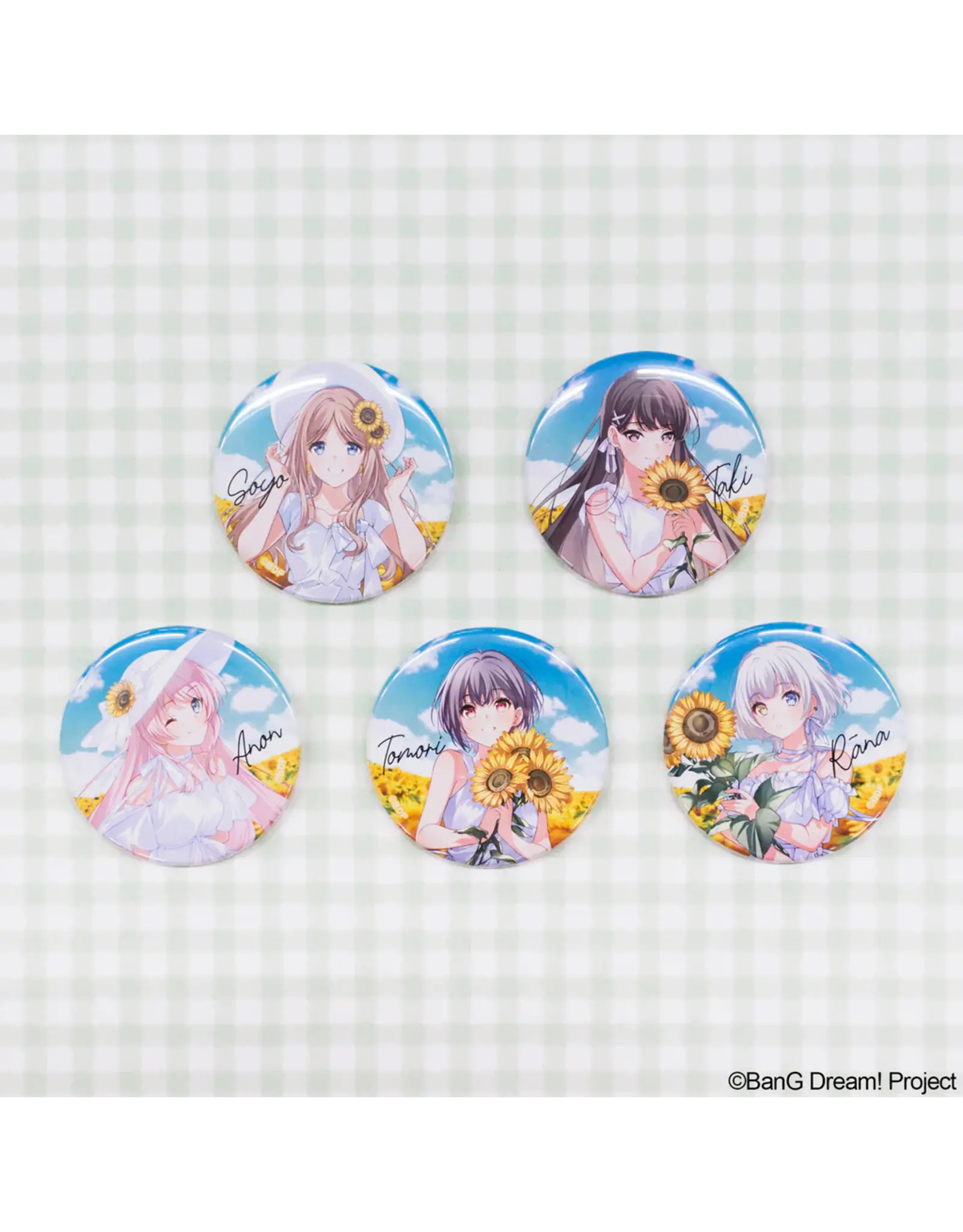 Bang Dream Summer 2024 My Go!! Can Badge Blind Pack