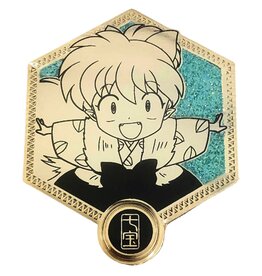 Zen Monkey Studios Inuyasha Gold Pin- Shippo
