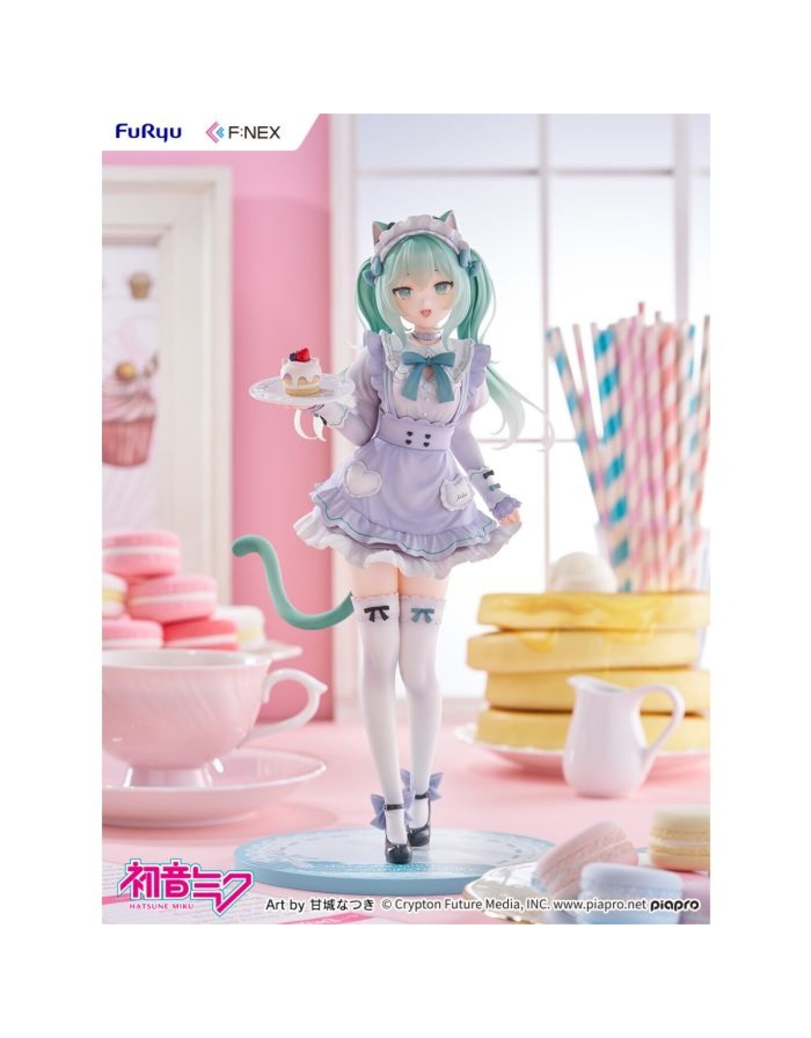 Hatsune Miku×Amashiro Natsuki 1/7 Scale Figure *Pre-order* *DEPOSIT ONLY*
