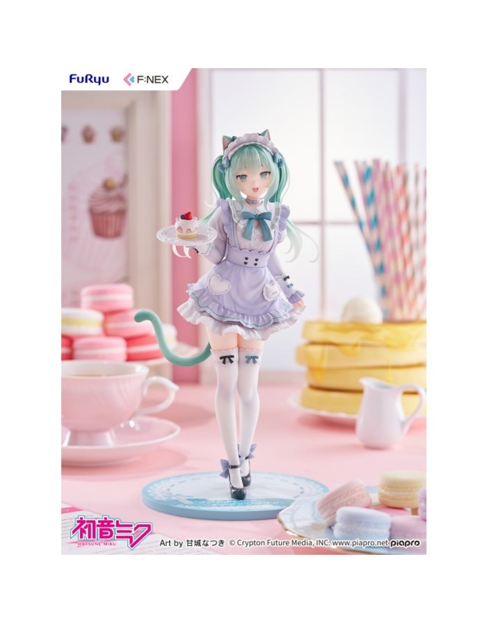 Hatsune Miku×Amashiro Natsuki 1/7 Scale Figure *Pre-order* *DEPOSIT ONLY*