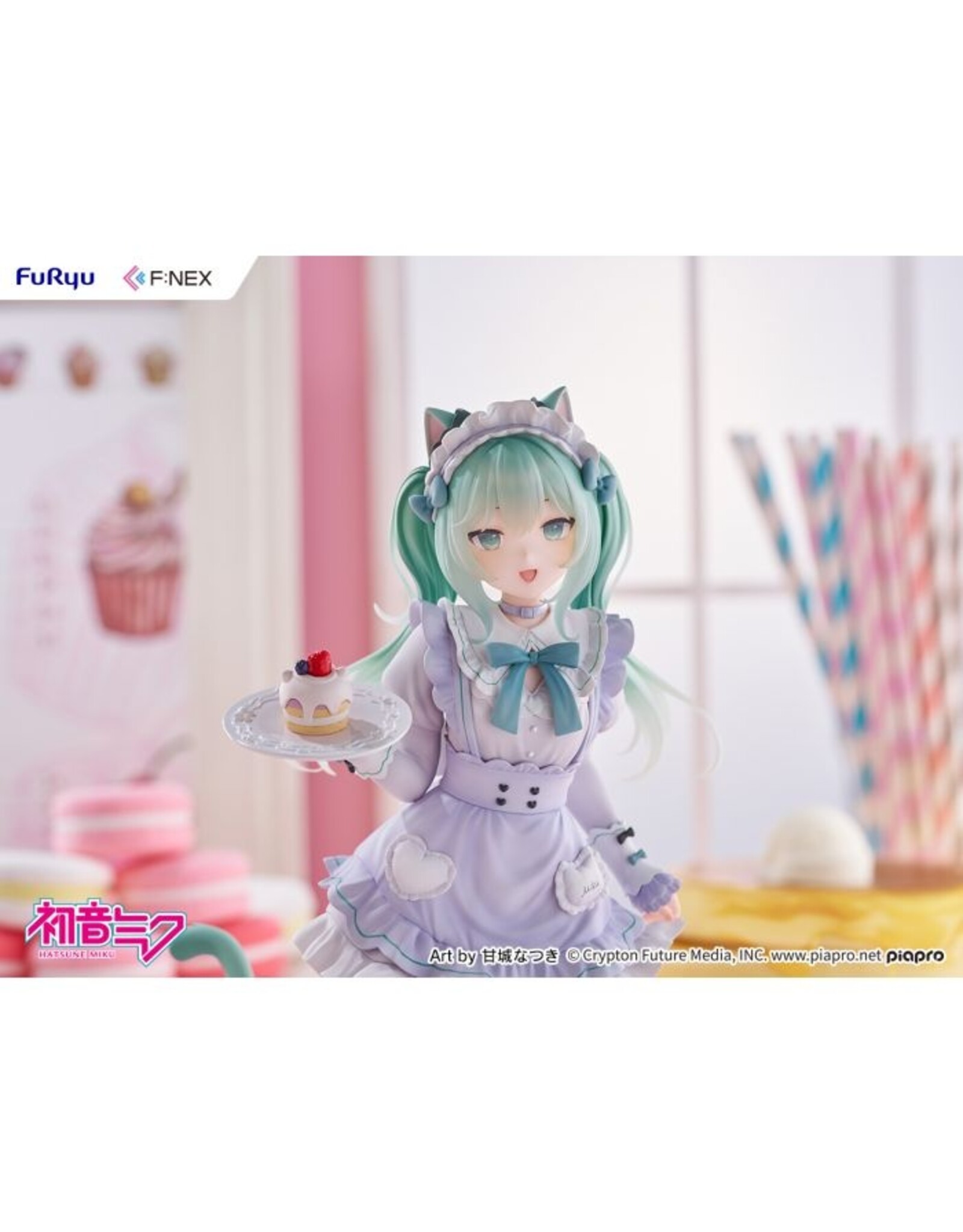 Hatsune Miku×Amashiro Natsuki 1/7 Scale Figure *Pre-order* *DEPOSIT ONLY*