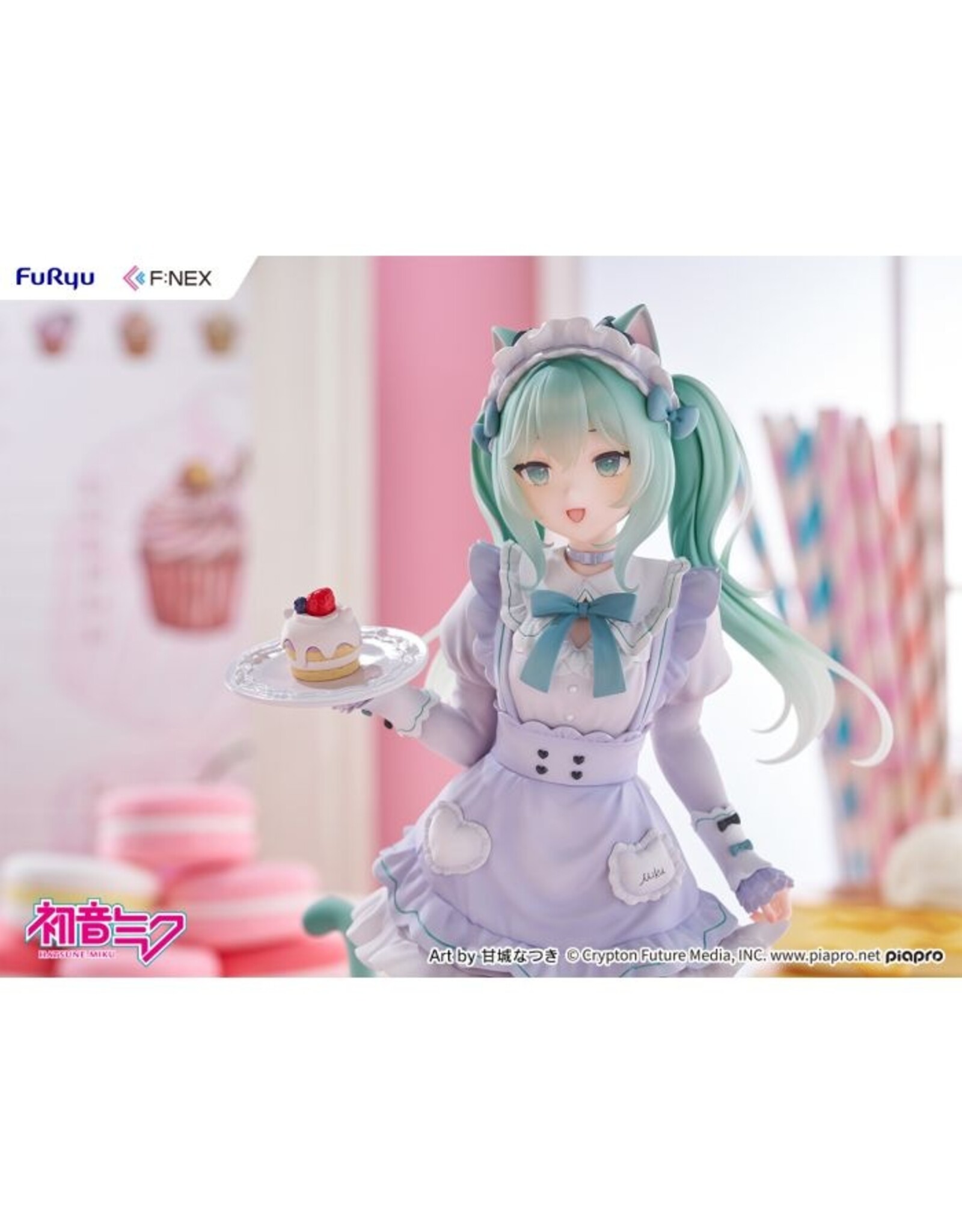 Hatsune Miku×Amashiro Natsuki 1/7 Scale Figure *Pre-order* *DEPOSIT ONLY*