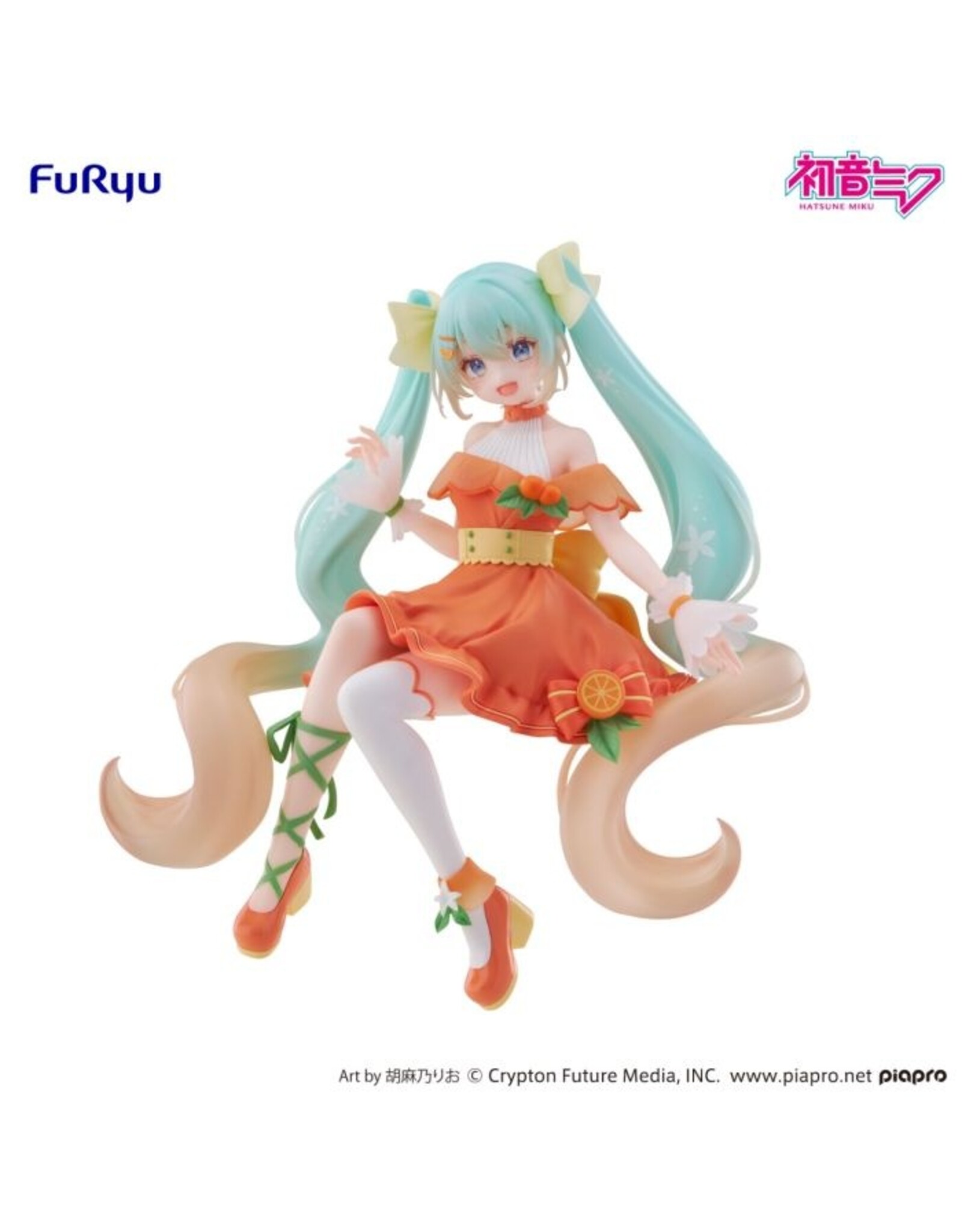 Hatsune Miku Citrus Ver. Noodle Stopper Figure