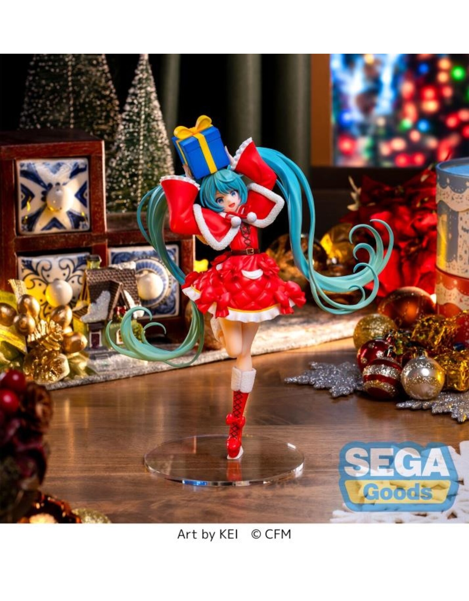 Hatsune Miku Christmas 2024 Luminasta Figure