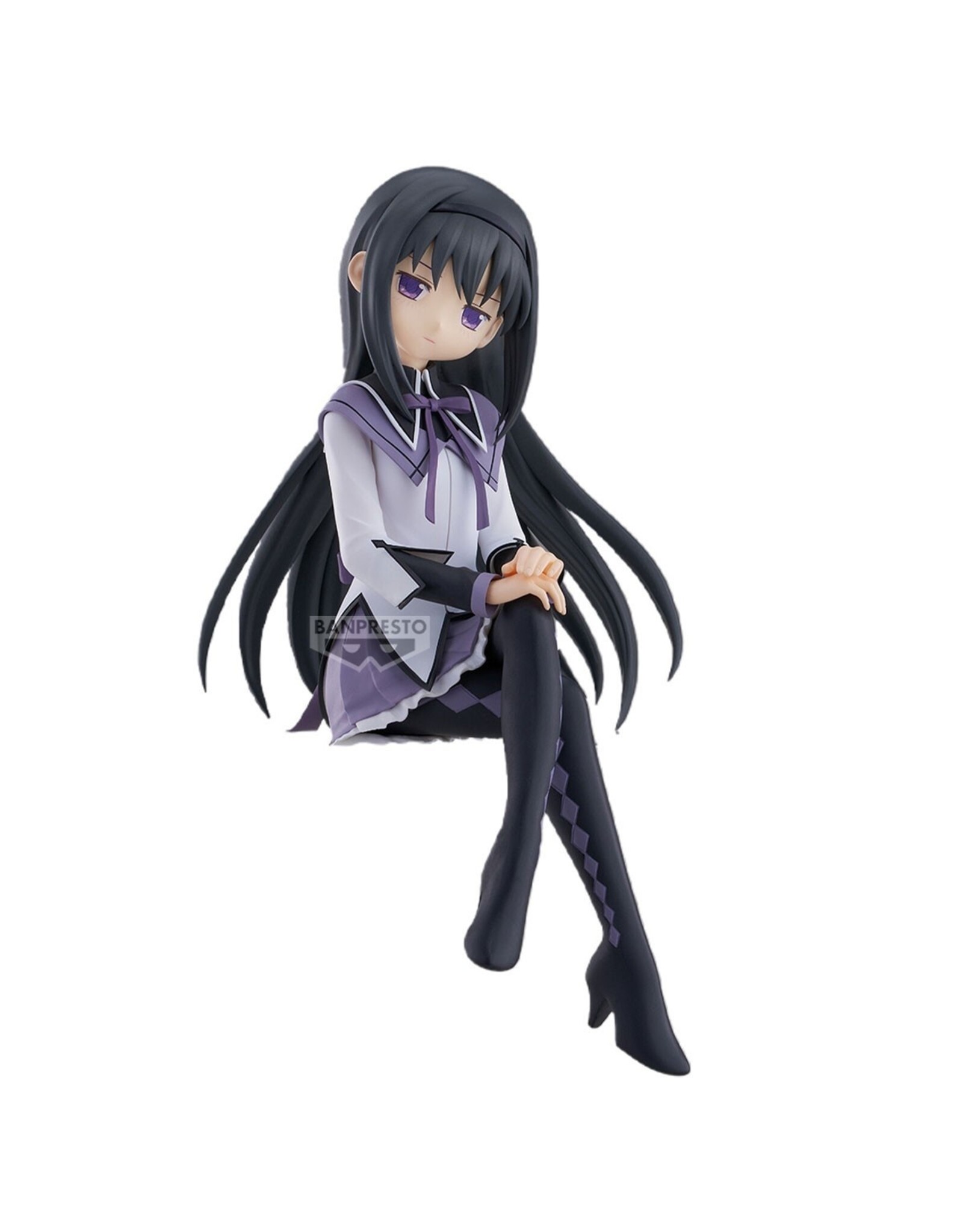 Madoka Magica Homura Akemi Sitting Figure *Pre-order*