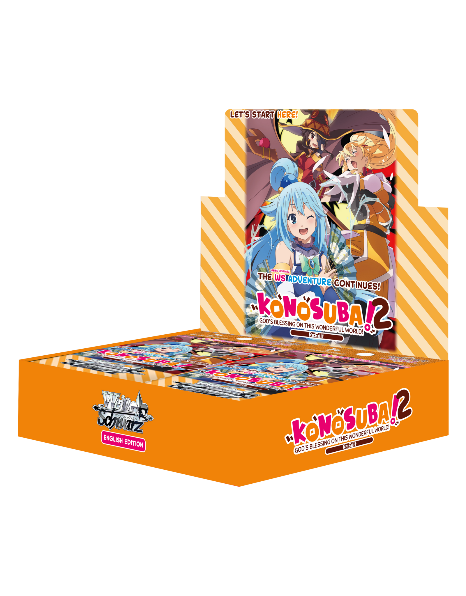Weiss Schwarz Konosuba 2 Re:Edit English Booster Box
