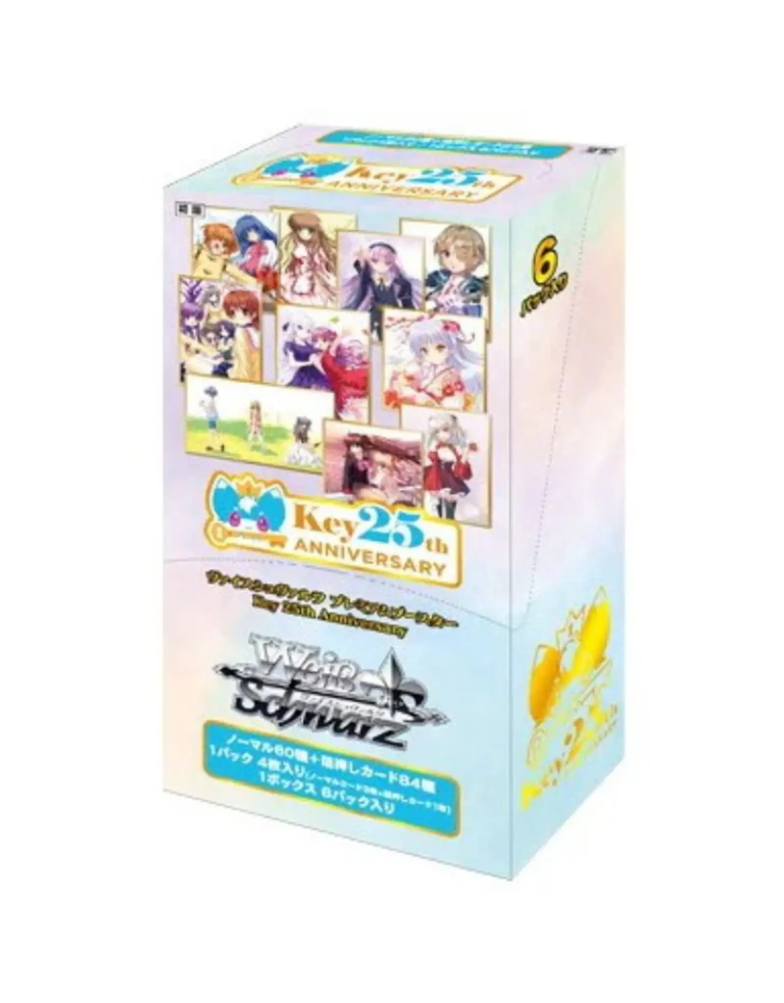 Weiss Schwarz Key 25th Anniversary Premium Booster Box JP