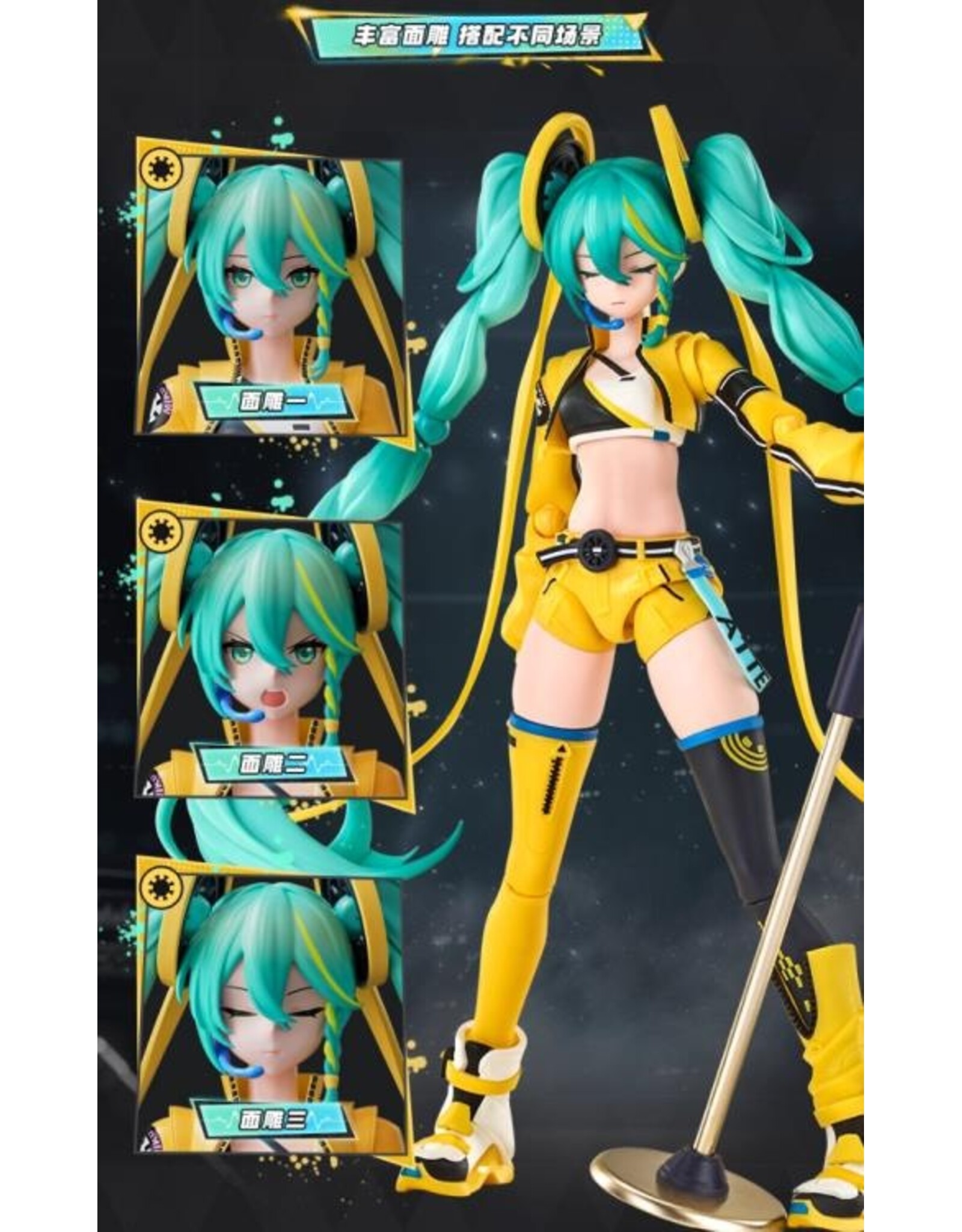 Blokees Hatsune Miku Fantastics Series Vivid Echoes (Model Kit)
