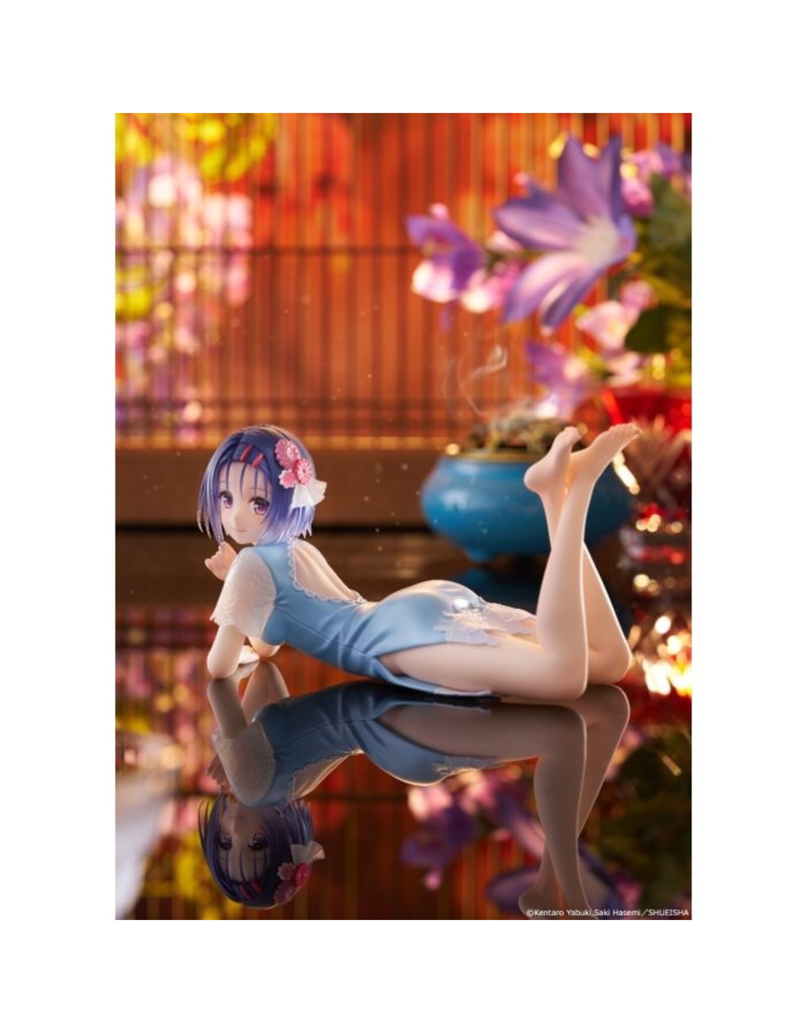 Haruna Sairenji China Dress Ver. Desktop Cute Figure *Pre-order*