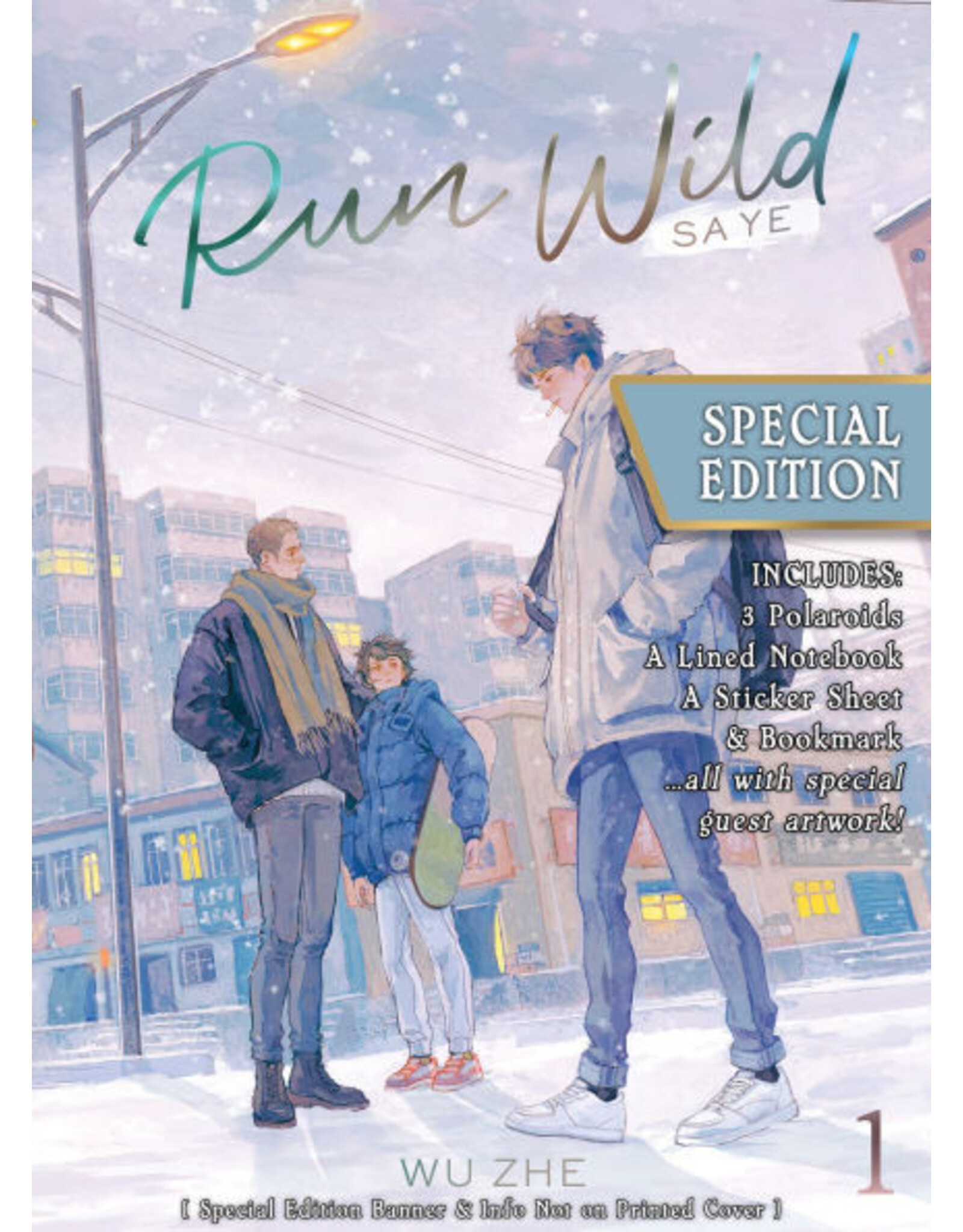 Run Wild Sa Ye Vol. 1 Light Novel Limited Ed.
