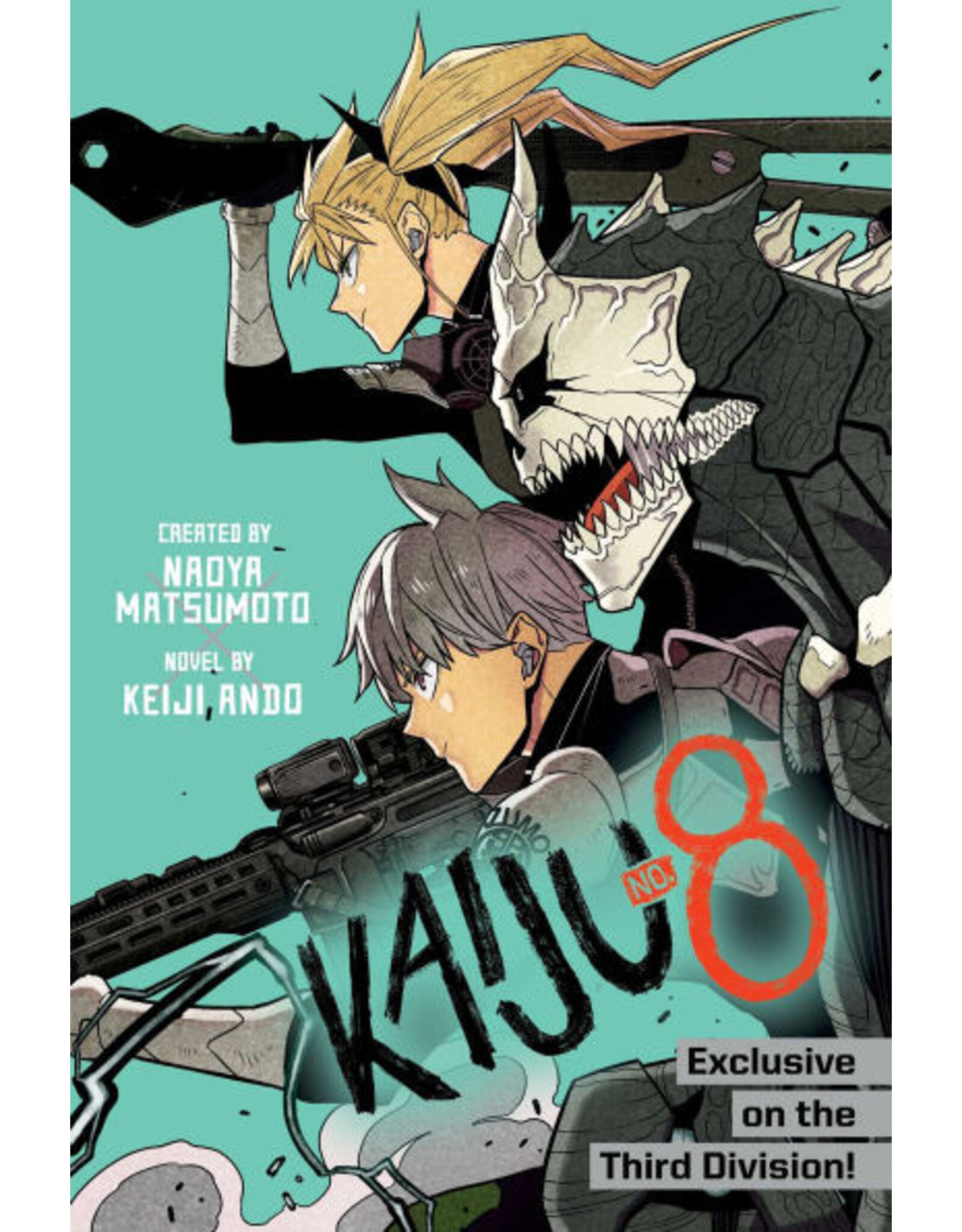 Kaiju No. 8 Exclusive on the Third Division Light Novel