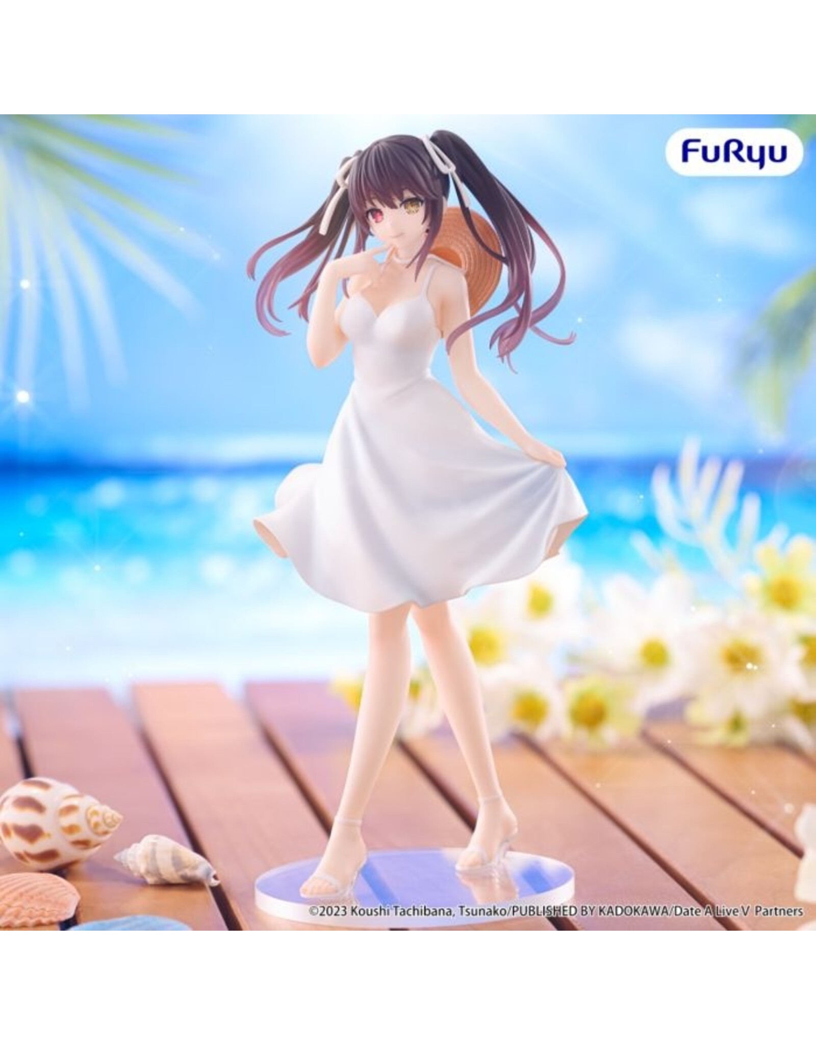 Date A Live Kurumi Tokisaki Summer Dress Figure *Pre-order*