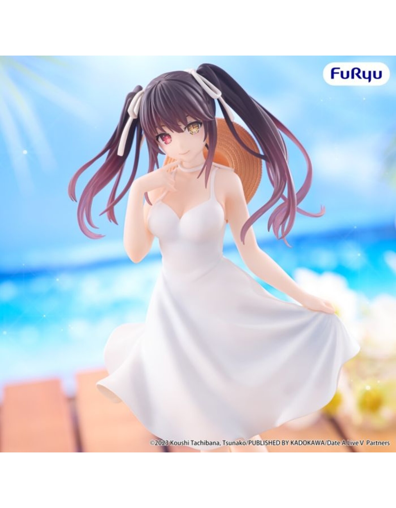 Date A Live Kurumi Tokisaki Summer Dress Figure *Pre-order*