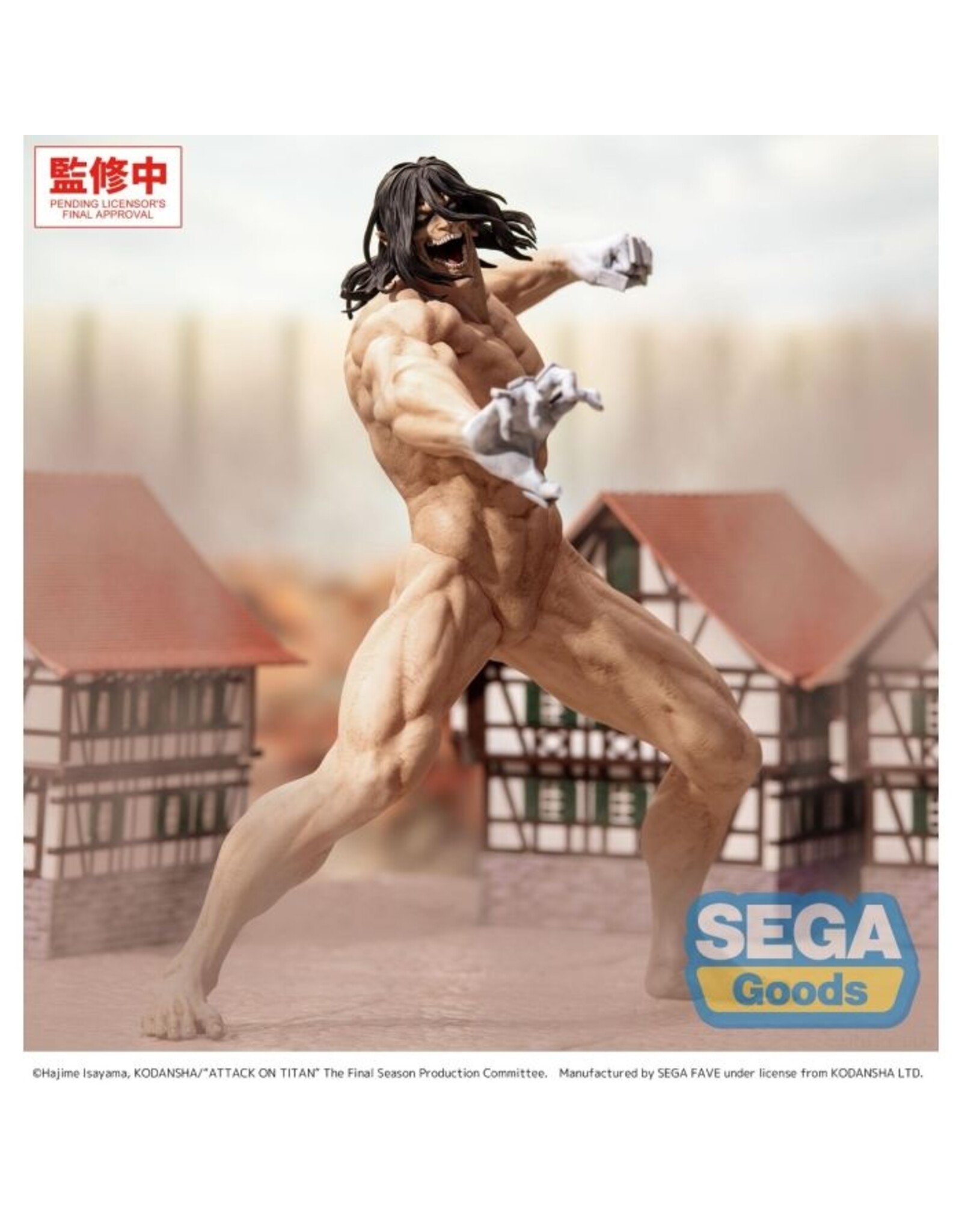 Eren Yeager Attack Titan Ver. GigantiX *Pre-order*