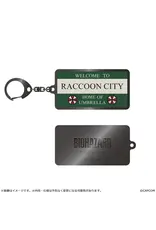 Resident Evil Requiem Metal Keychain - Raccoon City Welcome Sign *Pre-order*