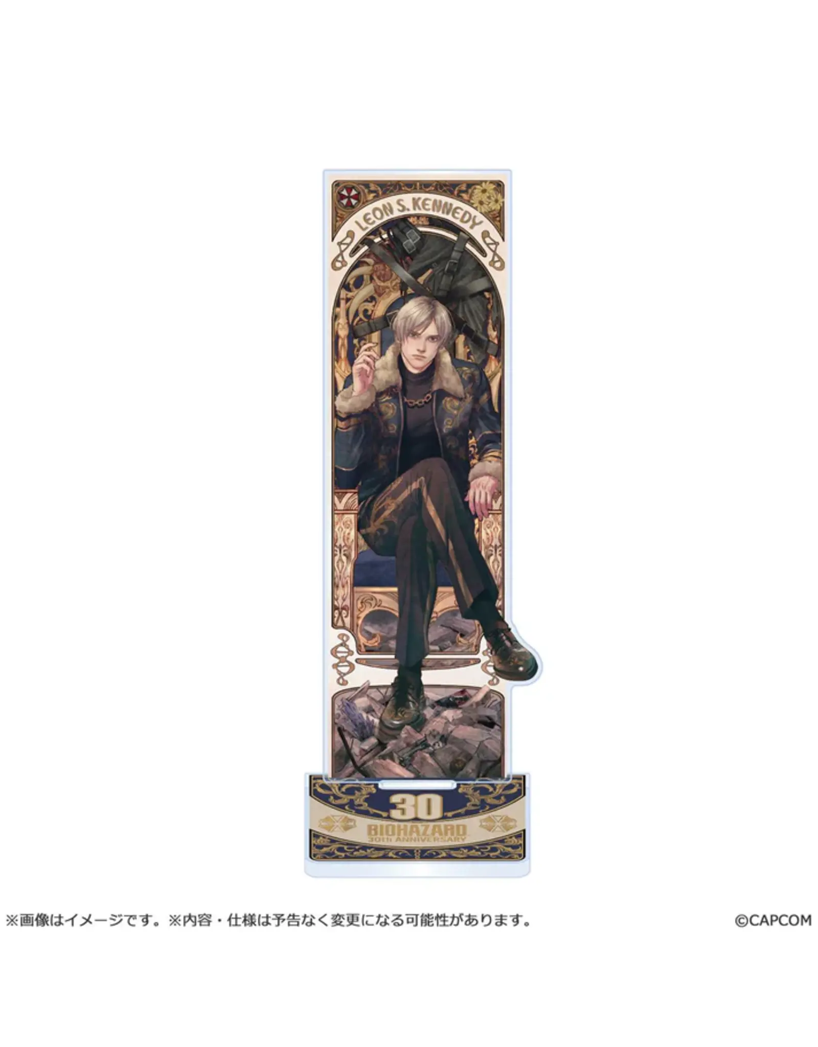 Resident Evil 4 BIOHAZARD 30th Acrylic Stand Collection Leon *Pre-order*