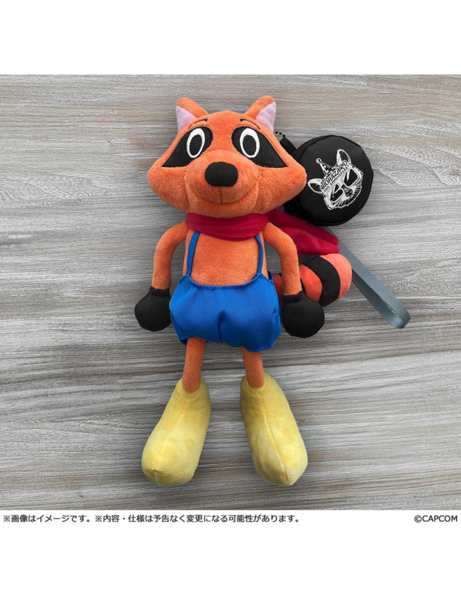 Resident Evil 30th Anniversary Mr. Raccoon Plush *Pre-order*