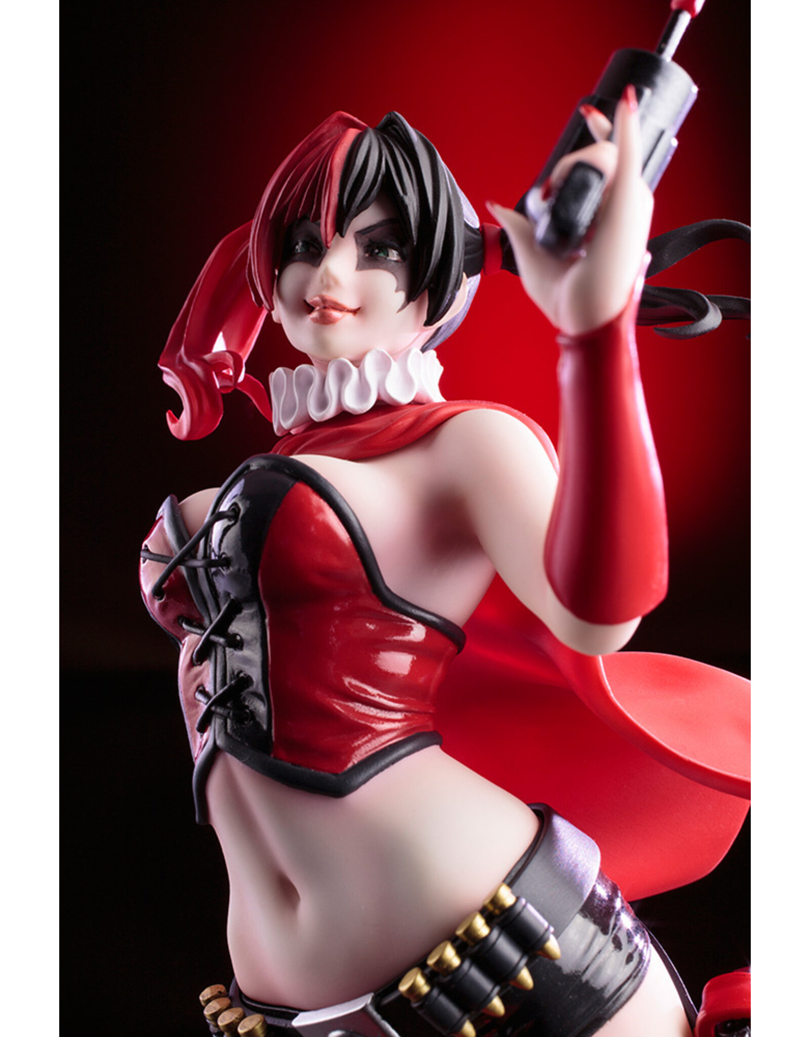 DC Comics Bishoujou Statue Harley Quinn New 52 Ver. Limited 2,000 Piece (Used)