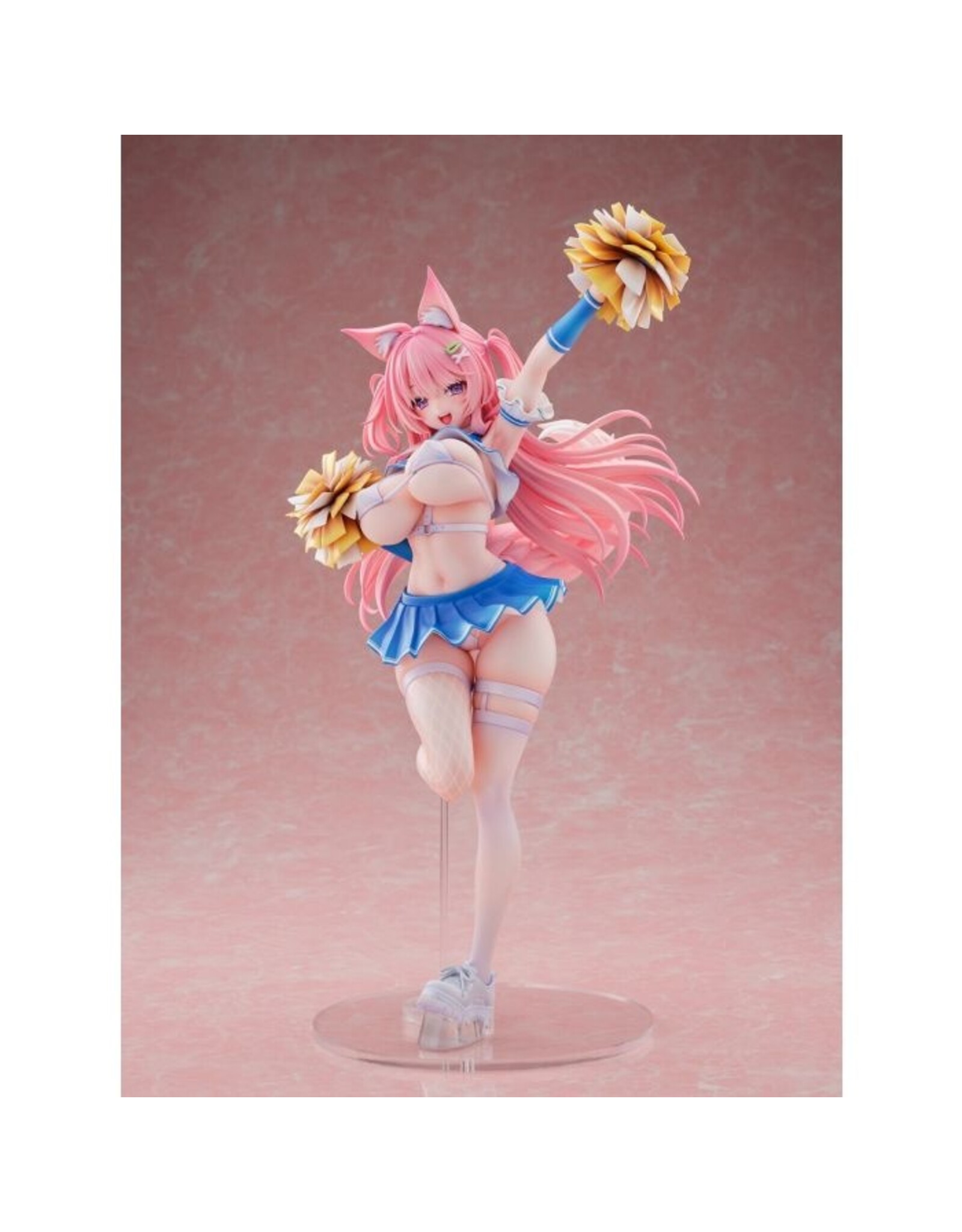 Kemonomimi Cheerleader DX Ver. Illustration by Yatanuki Kei 1/5.5 Scale Figure *Pre-order* *DEPOSIT ONLY*