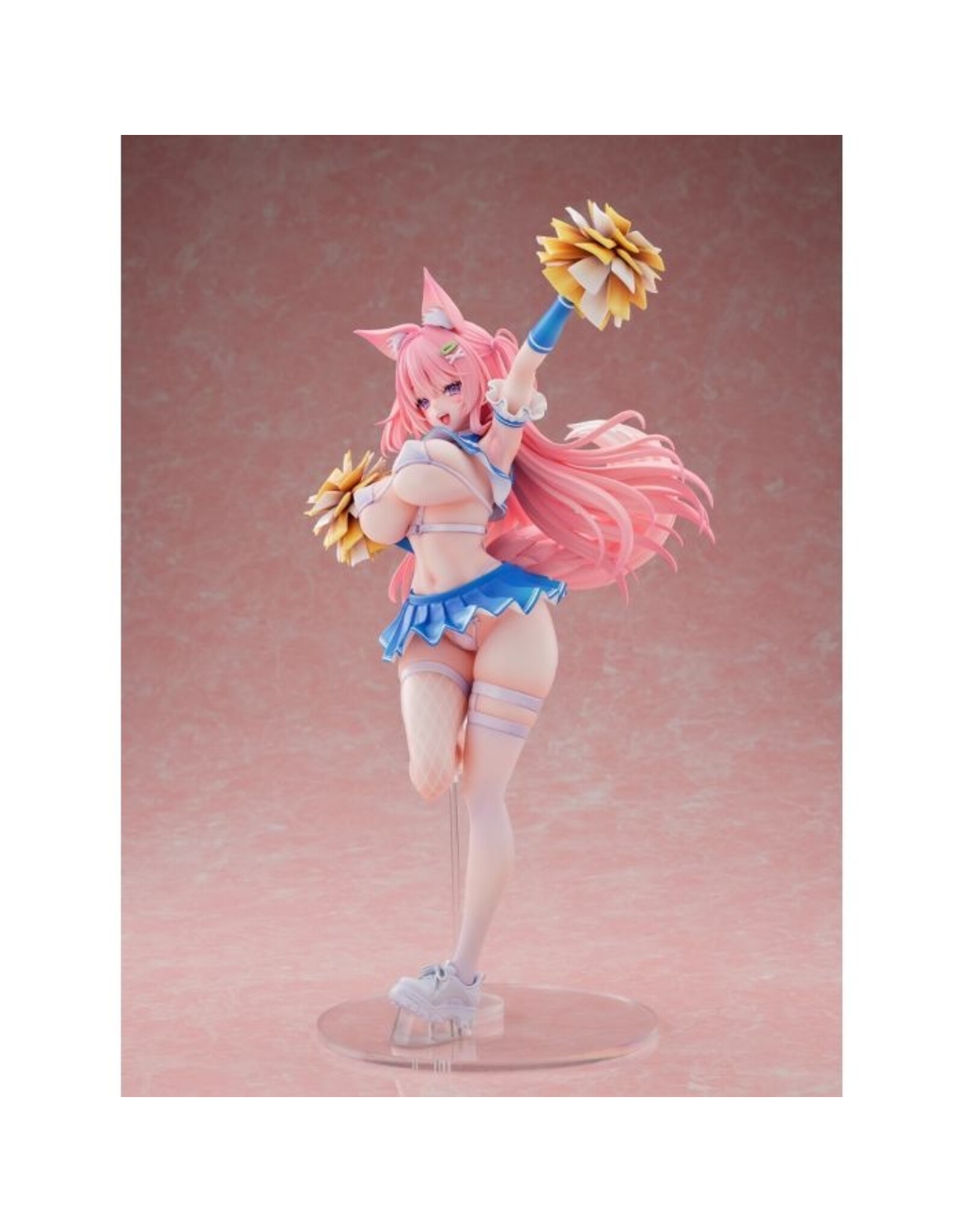 Kemonomimi Cheerleader DX Ver. Illustration by Yatanuki Kei 1/5.5 Scale Figure *Pre-order* *DEPOSIT ONLY*