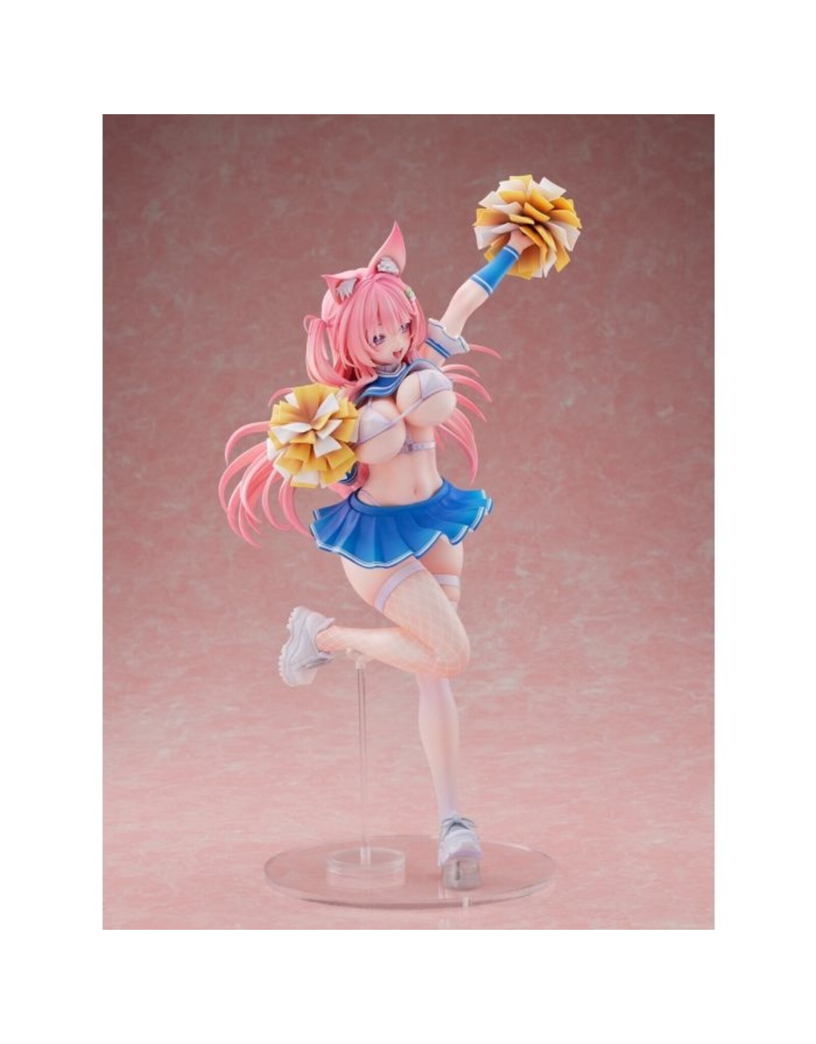 Kemonomimi Cheerleader DX Ver. Illustration by Yatanuki Kei 1/5.5 Scale Figure *Pre-order* *DEPOSIT ONLY*