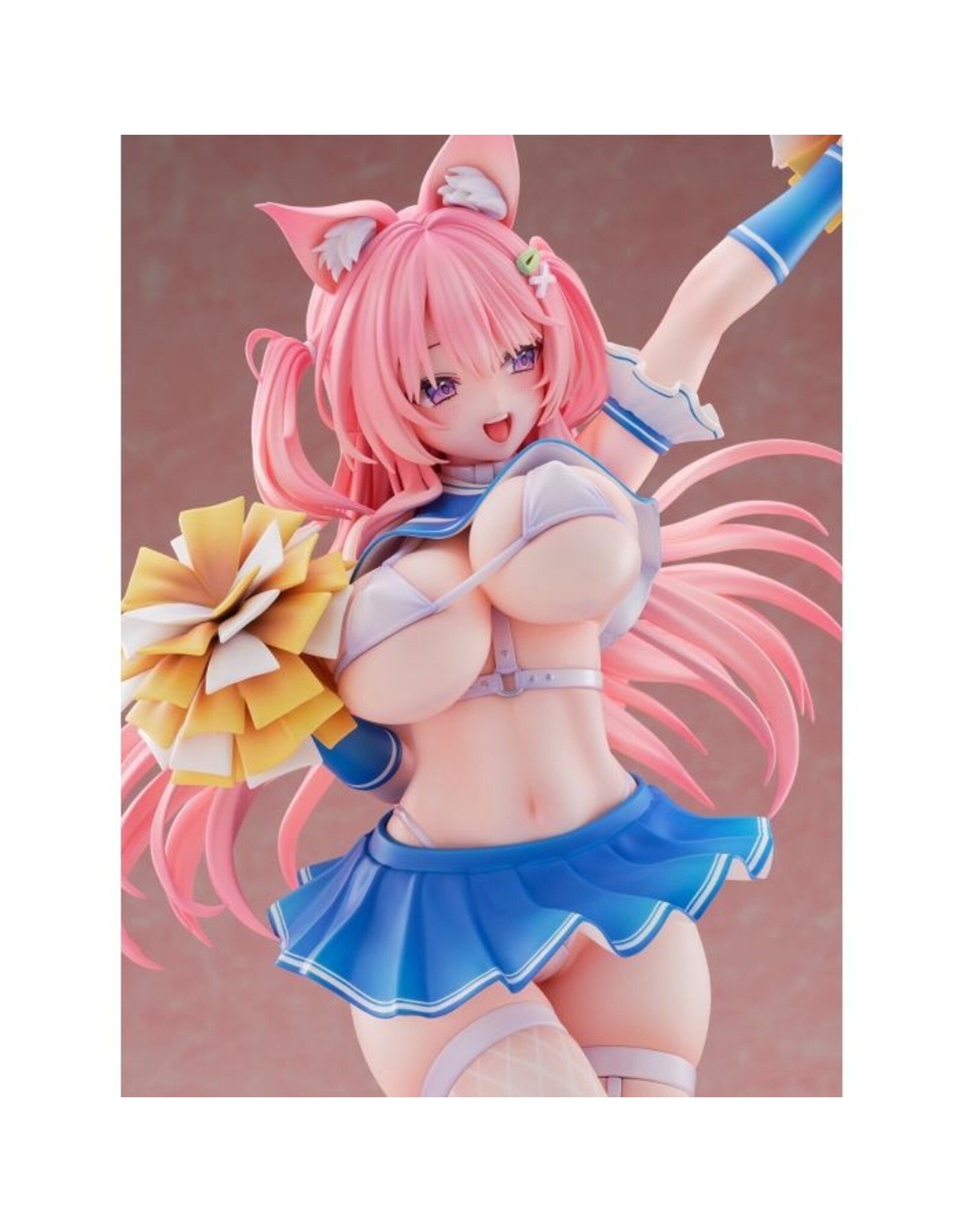 Kemonomimi Cheerleader DX Ver. Illustration by Yatanuki Kei 1/5.5 Scale Figure *Pre-order* *DEPOSIT ONLY*