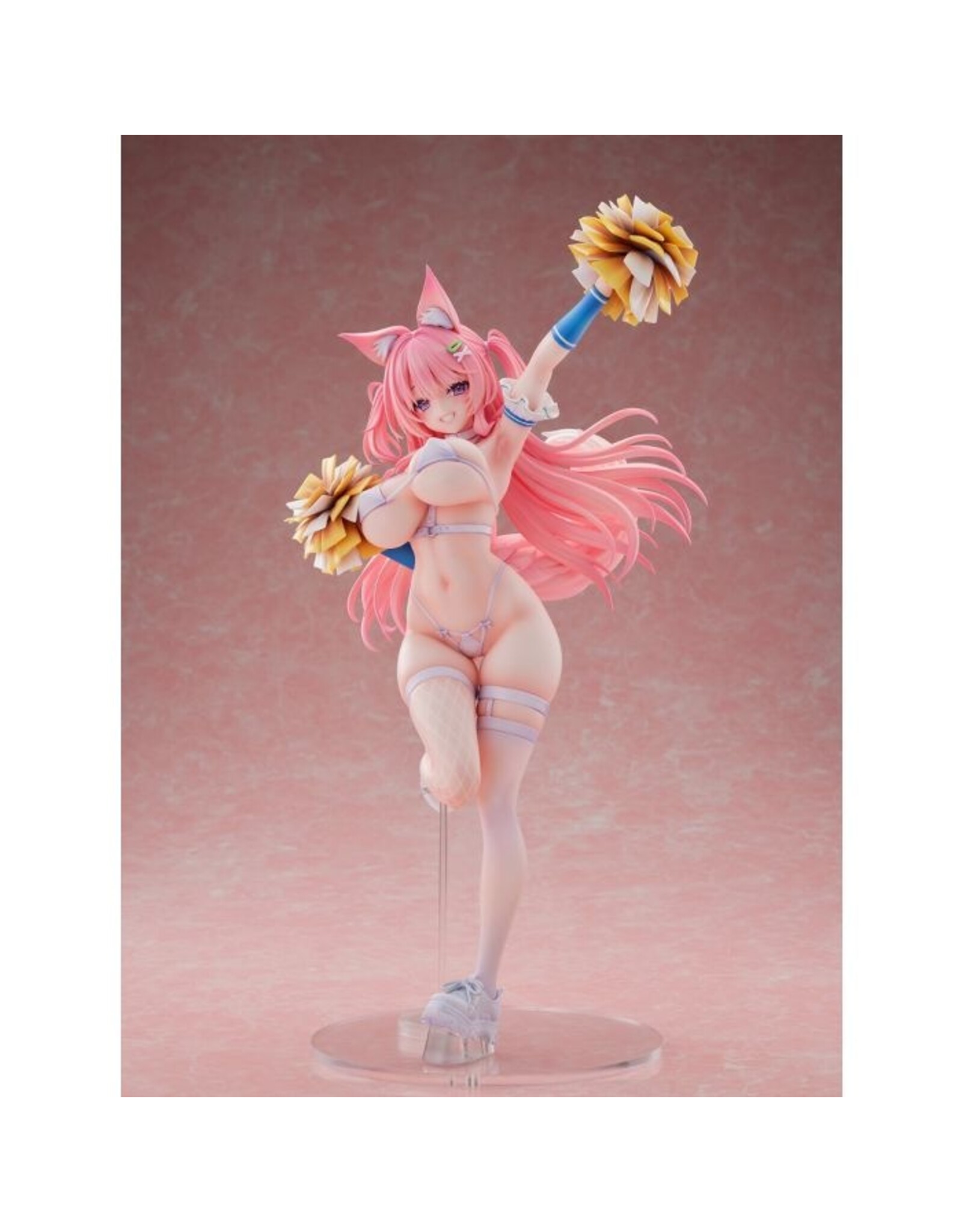 Kemonomimi Cheerleader DX Ver. Illustration by Yatanuki Kei 1/5.5 Scale Figure *Pre-order* *DEPOSIT ONLY*
