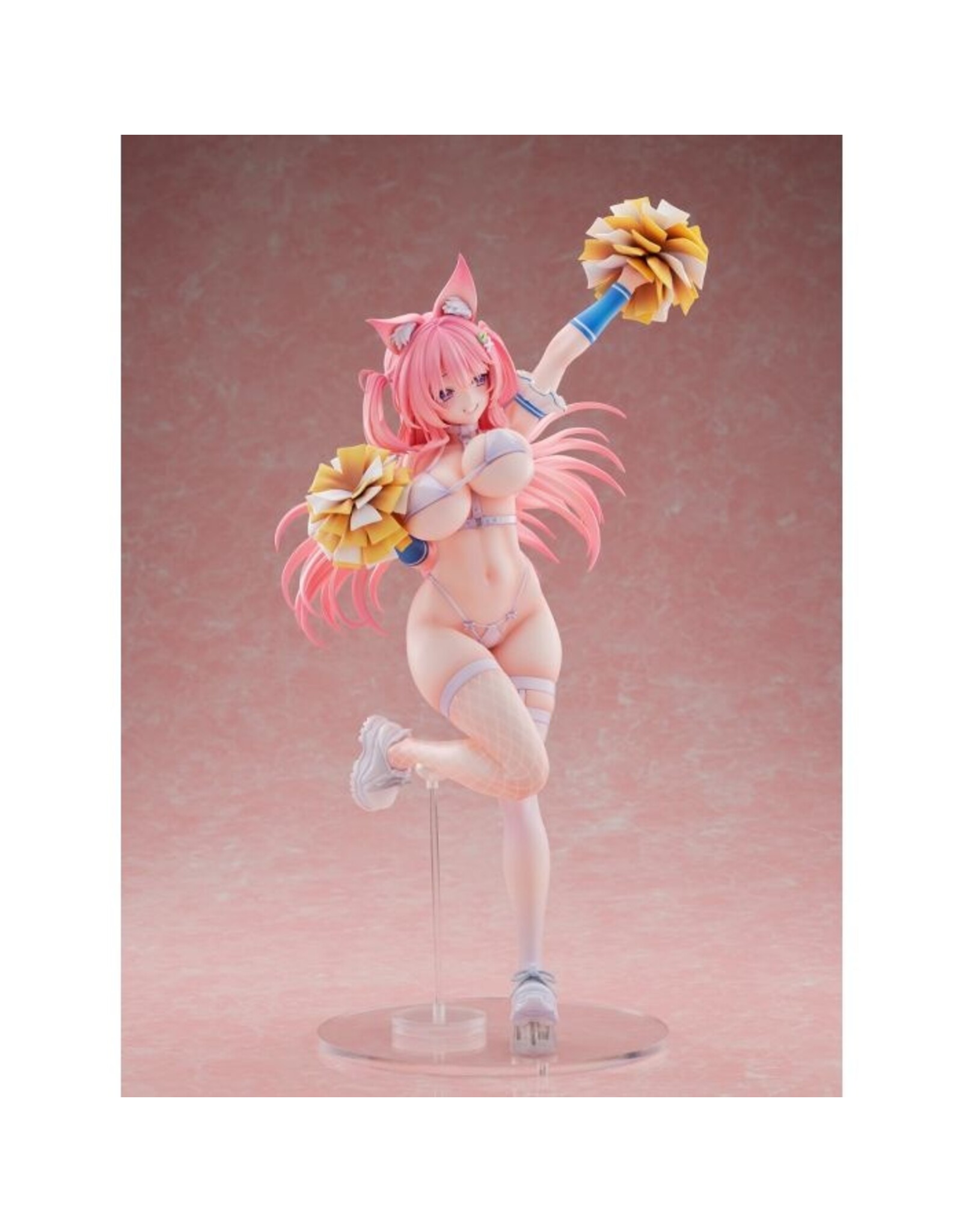 Kemonomimi Cheerleader DX Ver. Illustration by Yatanuki Kei 1/5.5 Scale Figure *Pre-order* *DEPOSIT ONLY*