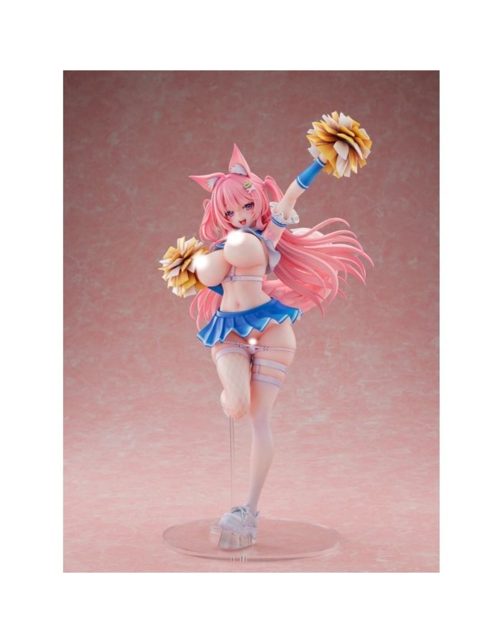 Kemonomimi Cheerleader DX Ver. Illustration by Yatanuki Kei 1/5.5 Scale Figure *Pre-order* *DEPOSIT ONLY*
