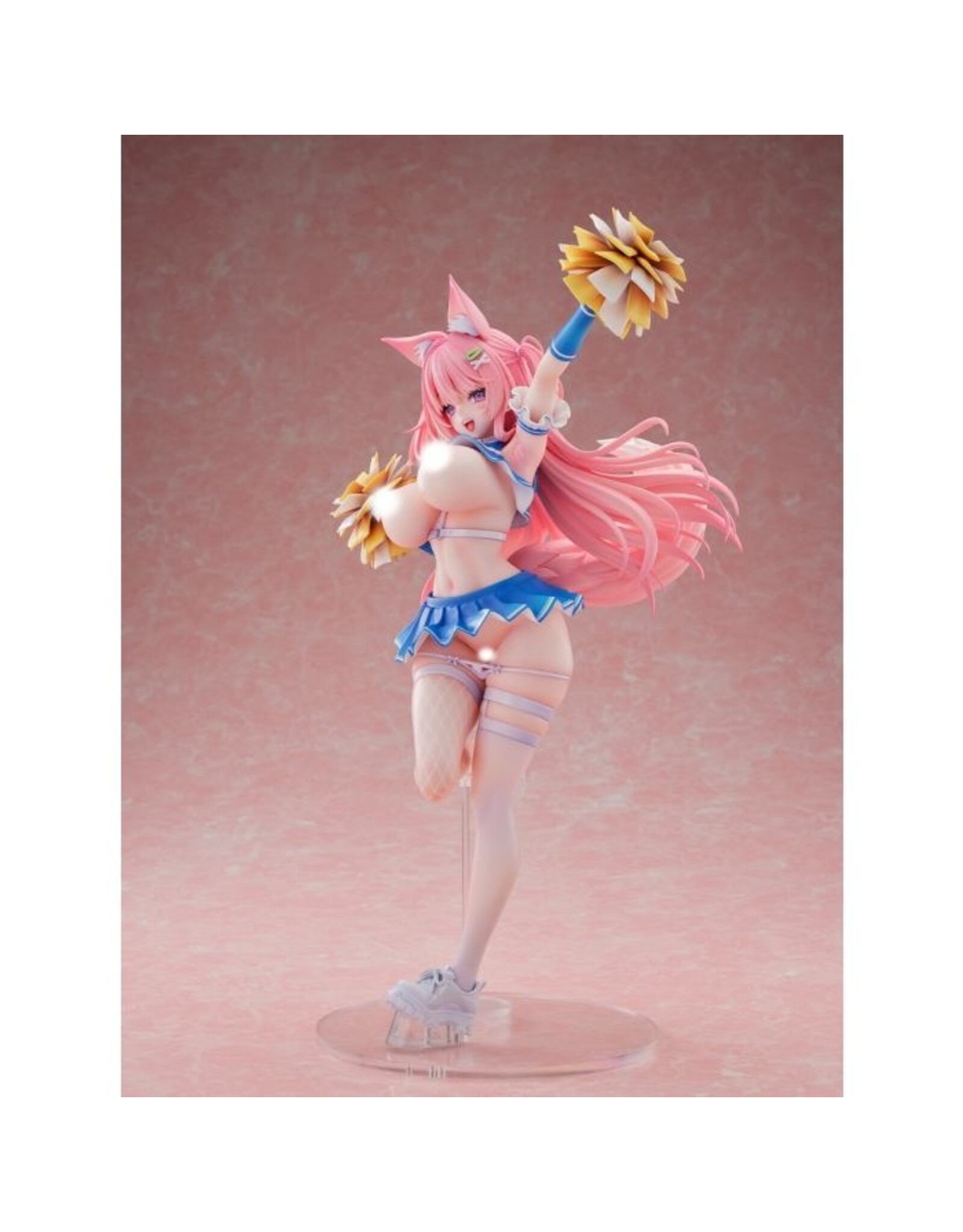 Kemonomimi Cheerleader DX Ver. Illustration by Yatanuki Kei 1/5.5 Scale Figure *Pre-order* *DEPOSIT ONLY*