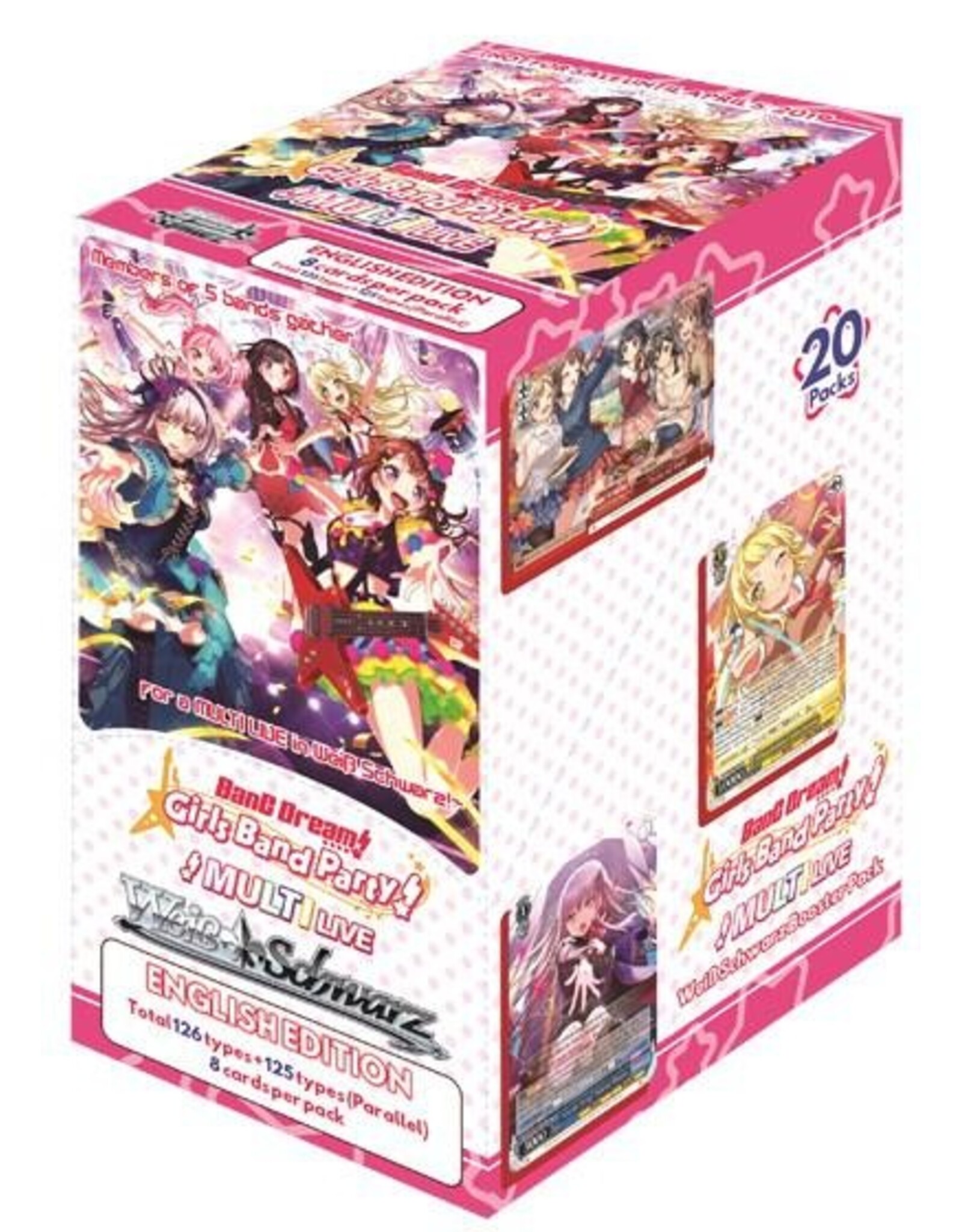 Weiss Schwarz Bang Dream Multi Live Booster Box EN.